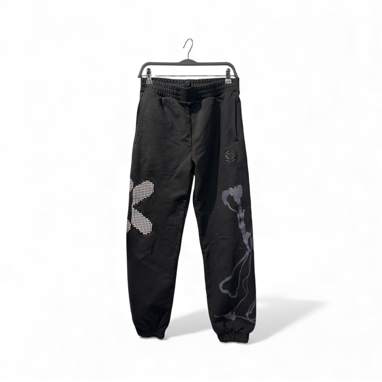 McQ Alexander McQueen/Pants/S/Cotton/BLK/Graphic/MANIFESTO DARKEST BLACK view 1