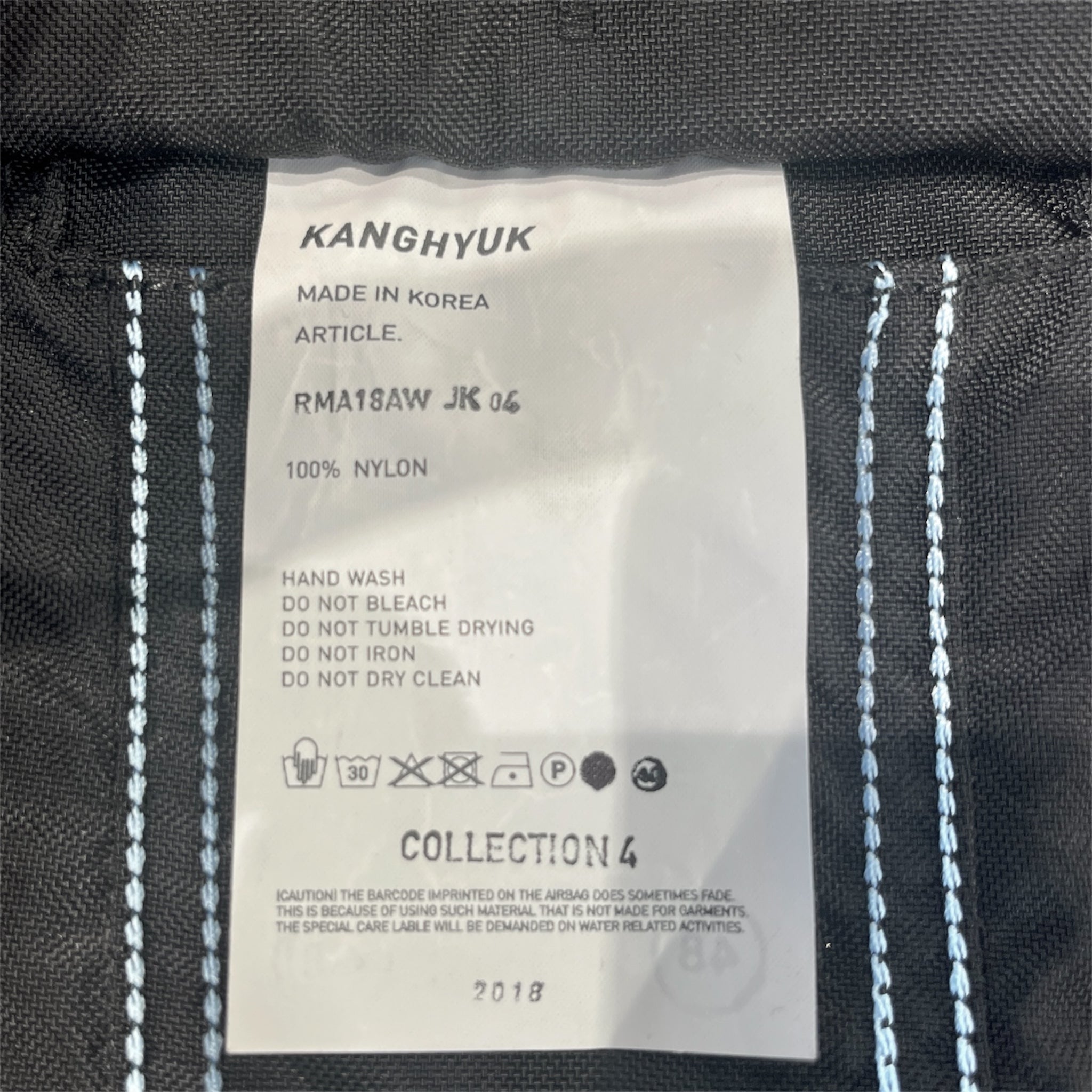 khangyuk/Windbreaker/M/Nylon/BLK/nylon jkt view 3