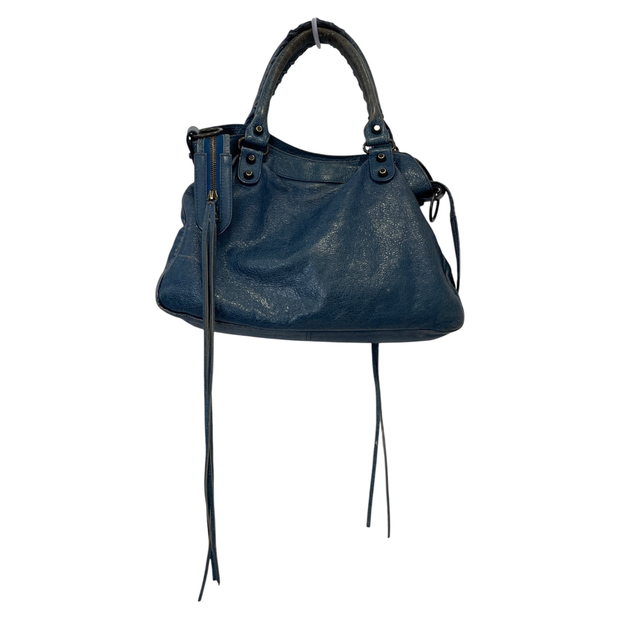 BALENCIAGA/Hand Bag/Leather/BLU/INDIGO, 3RMJBGM view 2