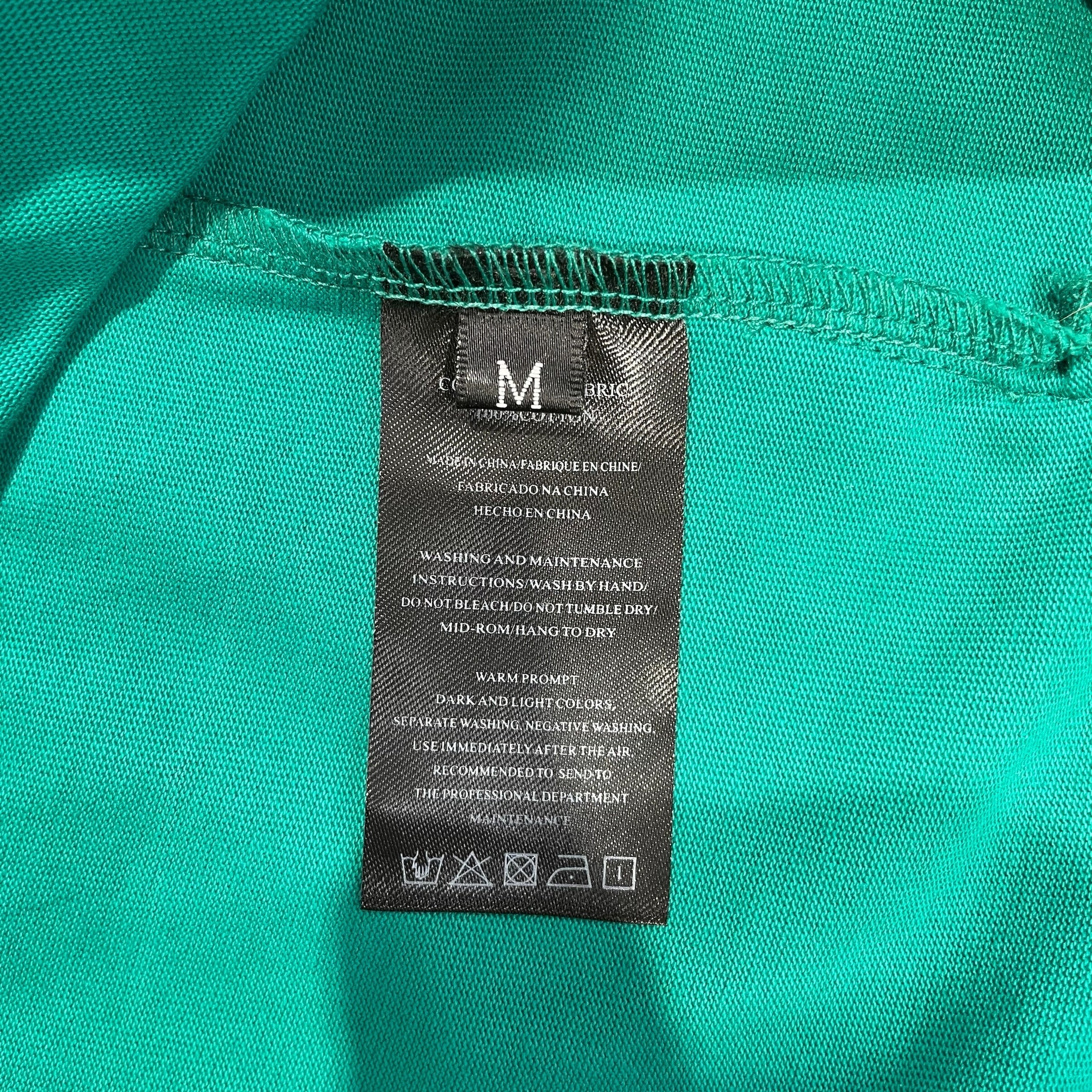 Aris Tatalovich/T-Shirt/M/Cotton/GRN/colorblock view 4