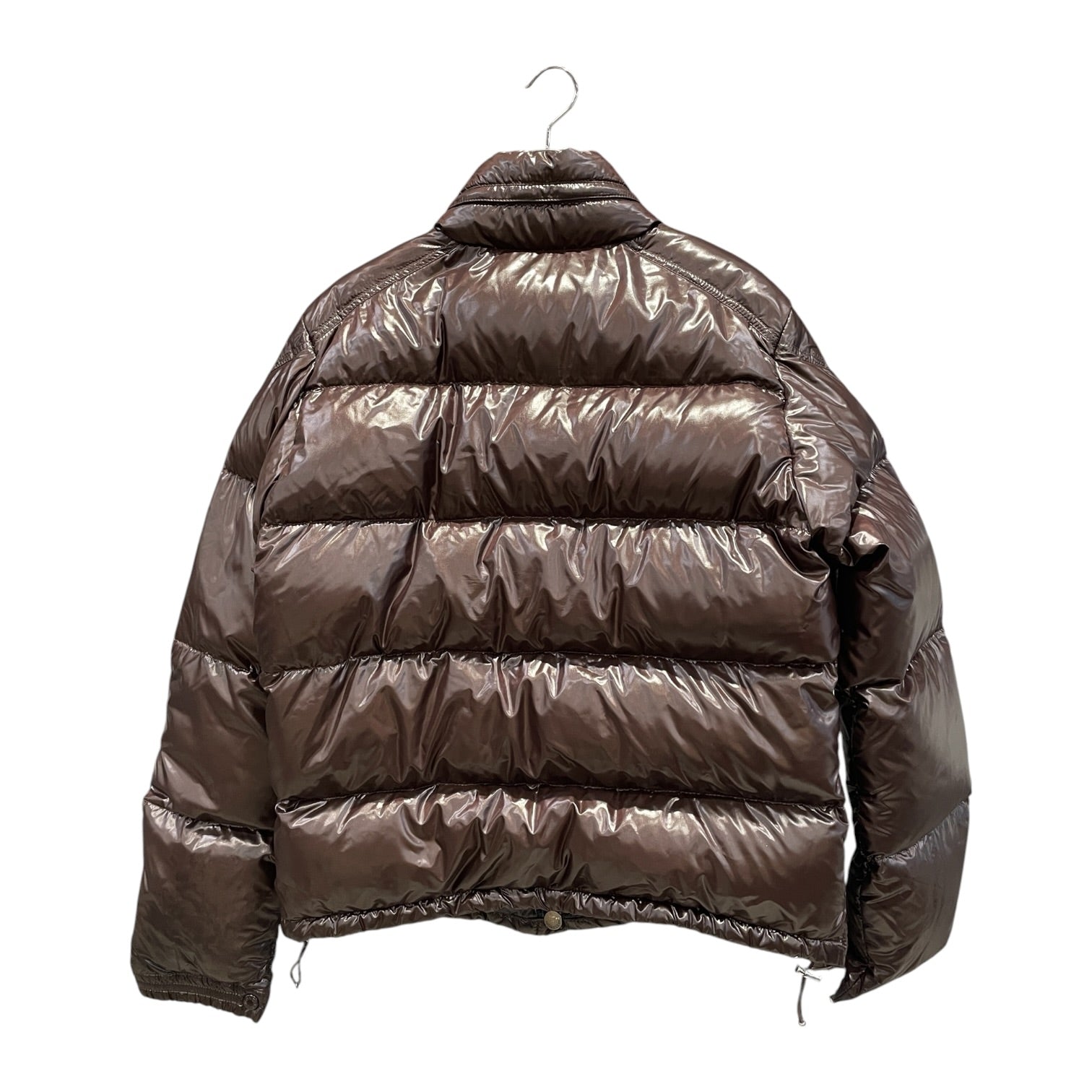 MONCLER/Puffer Jkt/2/Nylon/BRW/Grenoble Shiny Goose Down Puff view 2