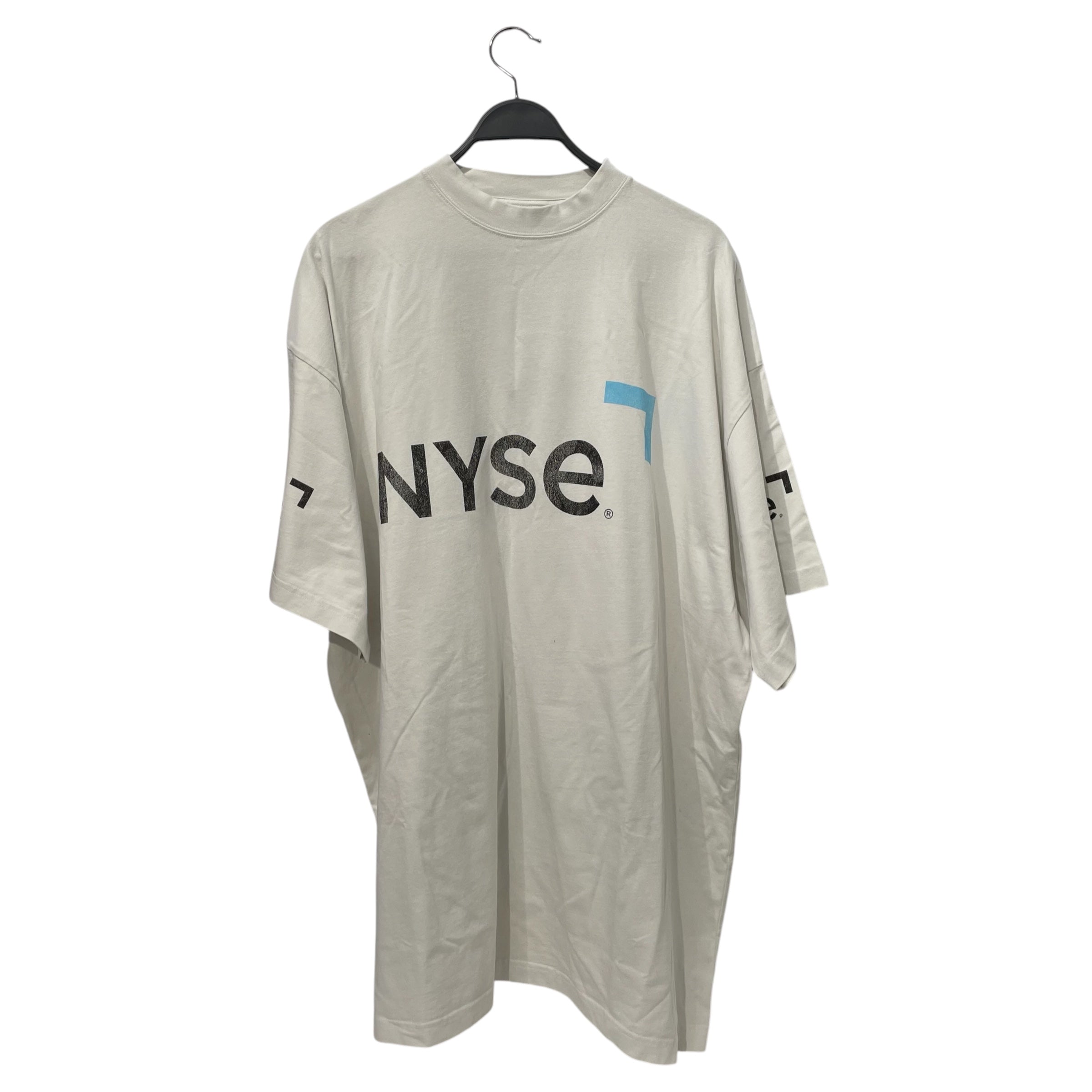 BALENCIAGA/T-Shirt/5/Cotton/CRM/2022 NYSE view 1