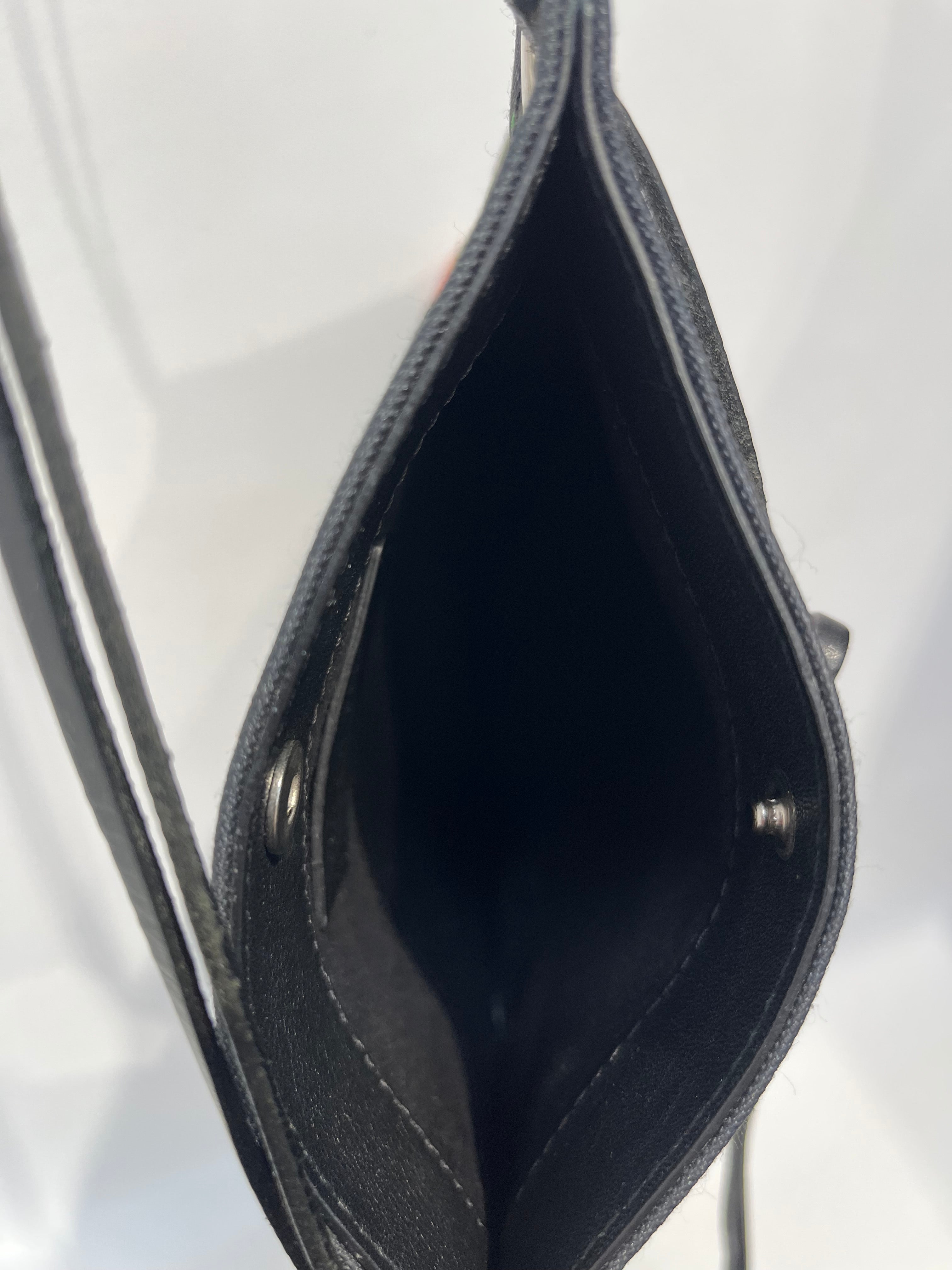 JW ANDERSON(J.W.ANDERSON)/Cross Body Bag/FREE/Graphic/Cotton/BLK/BEADED FRINGE DRAWSTRING view 6