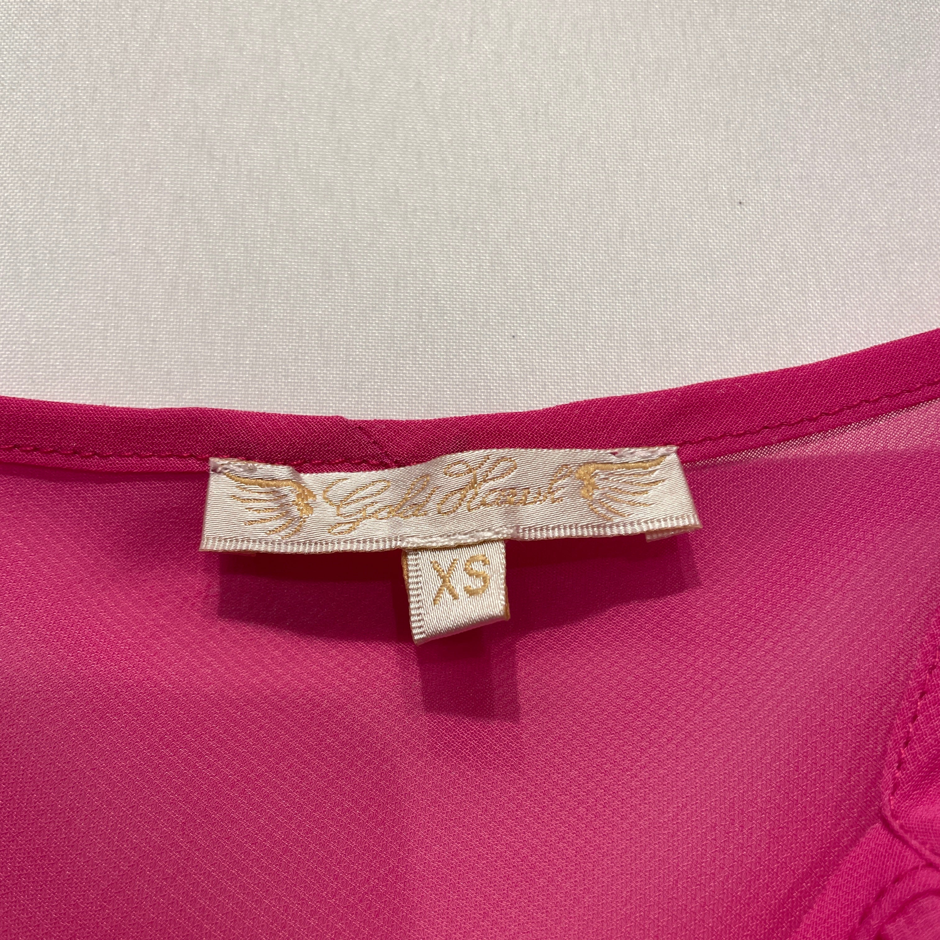 gold hawk/Dress/XS/PNK/GOLD HAWK SHORT DRESS PINK view 3