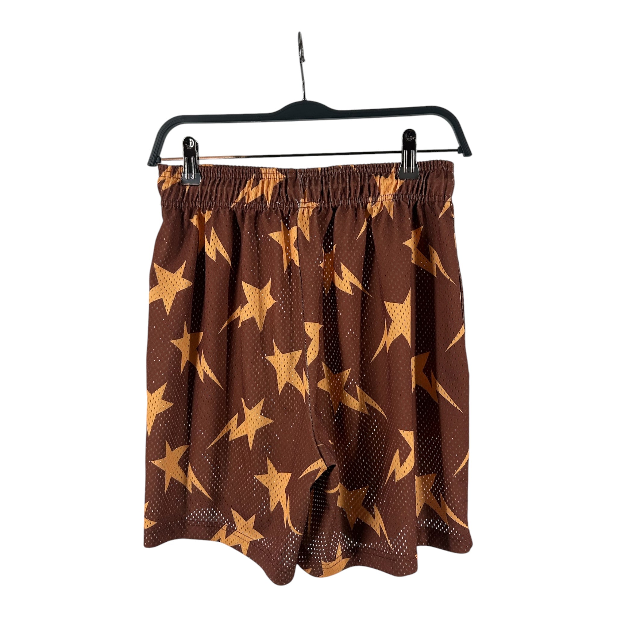 Eric Emanuel/BAPE STA!/Shorts/L/Polyester/BRW/All Over Print/RN153696 view 2
