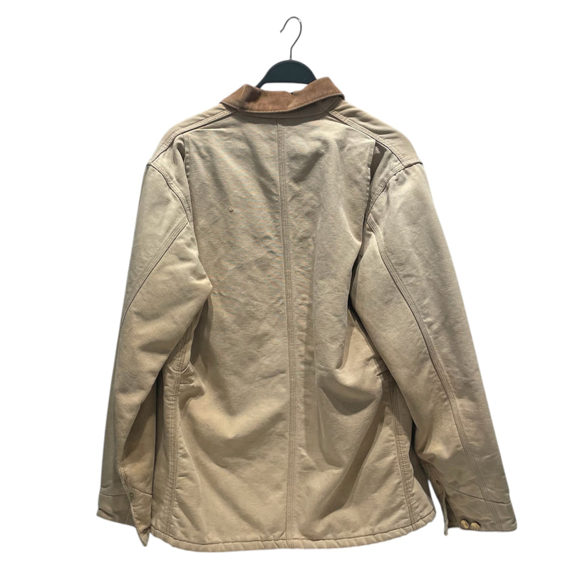 Carhartt/Denim Jkt/XXL/Denim/BEG/heavyweight durable
