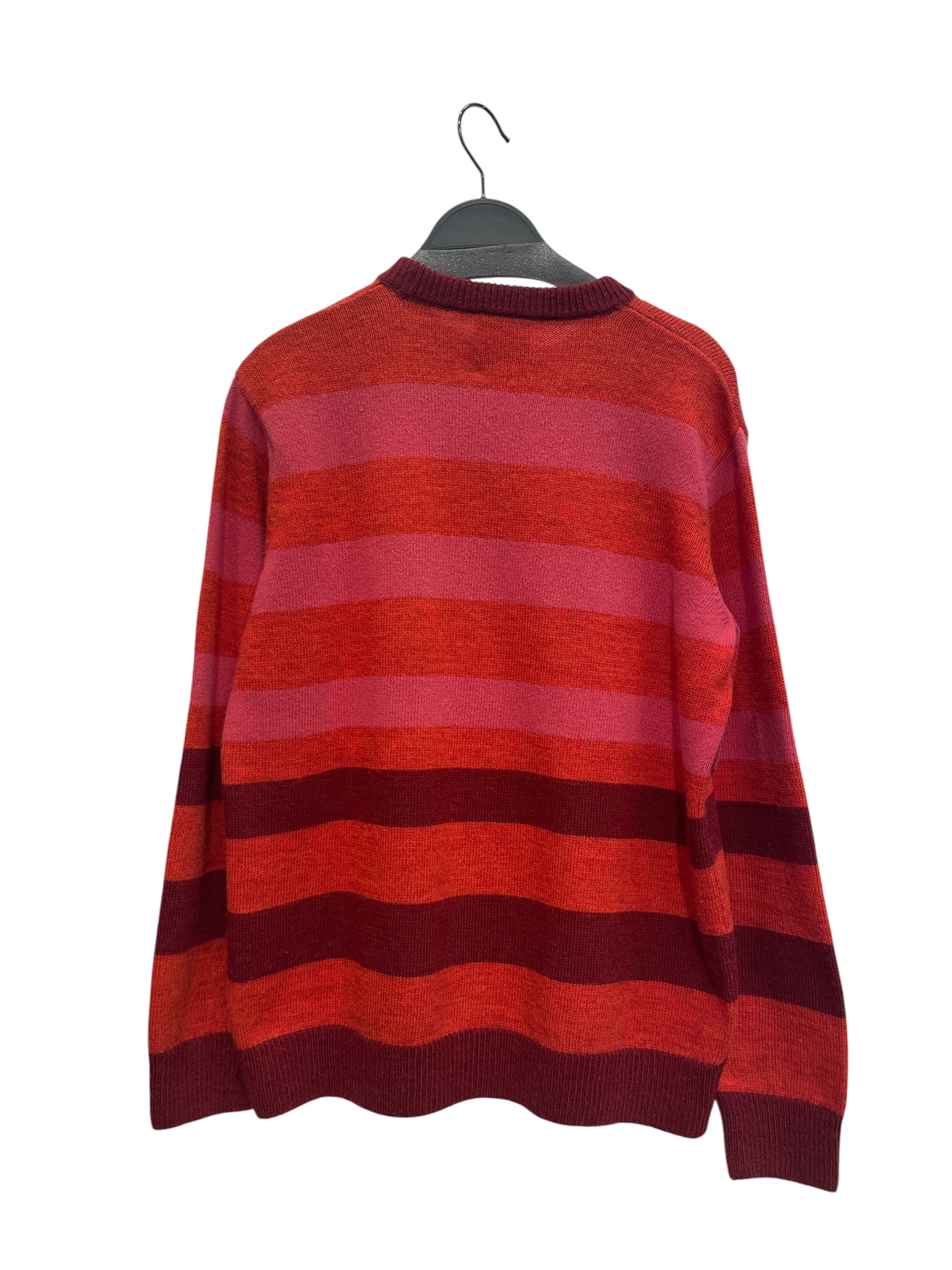 Heaven By Marc Jacobs/Heavy Sweater/XS/Stripe/Polyester/RED/HEAVEN GUMMY BEARS view 2
