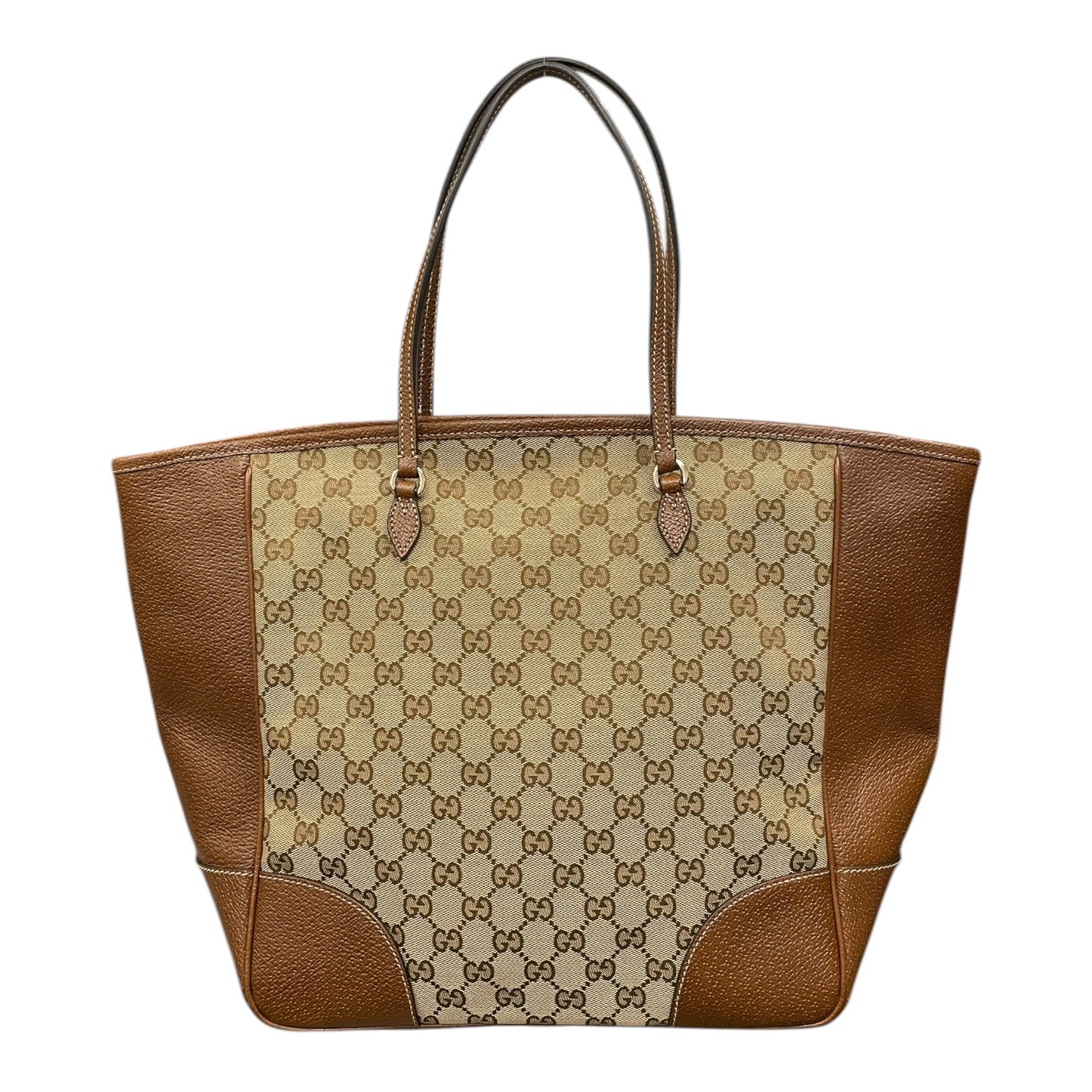 GUCCI/Tote Bag/Leather/BRW/MONOGRM CALFSKIN view 2