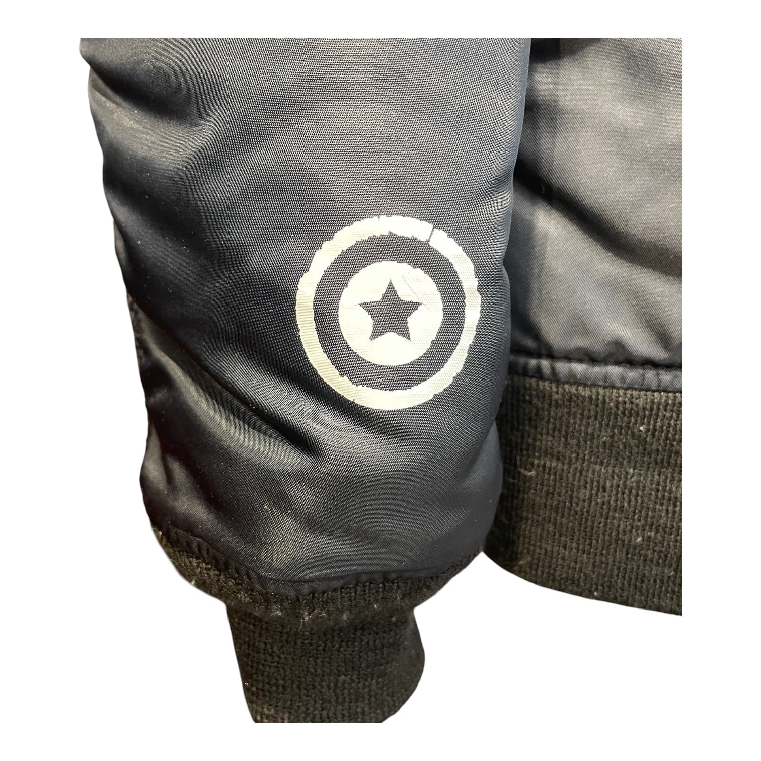 A BATHING APE/Flight Jkt/L/Polyester/BLK/A BATHING APE MA-1 BOMBER view 8