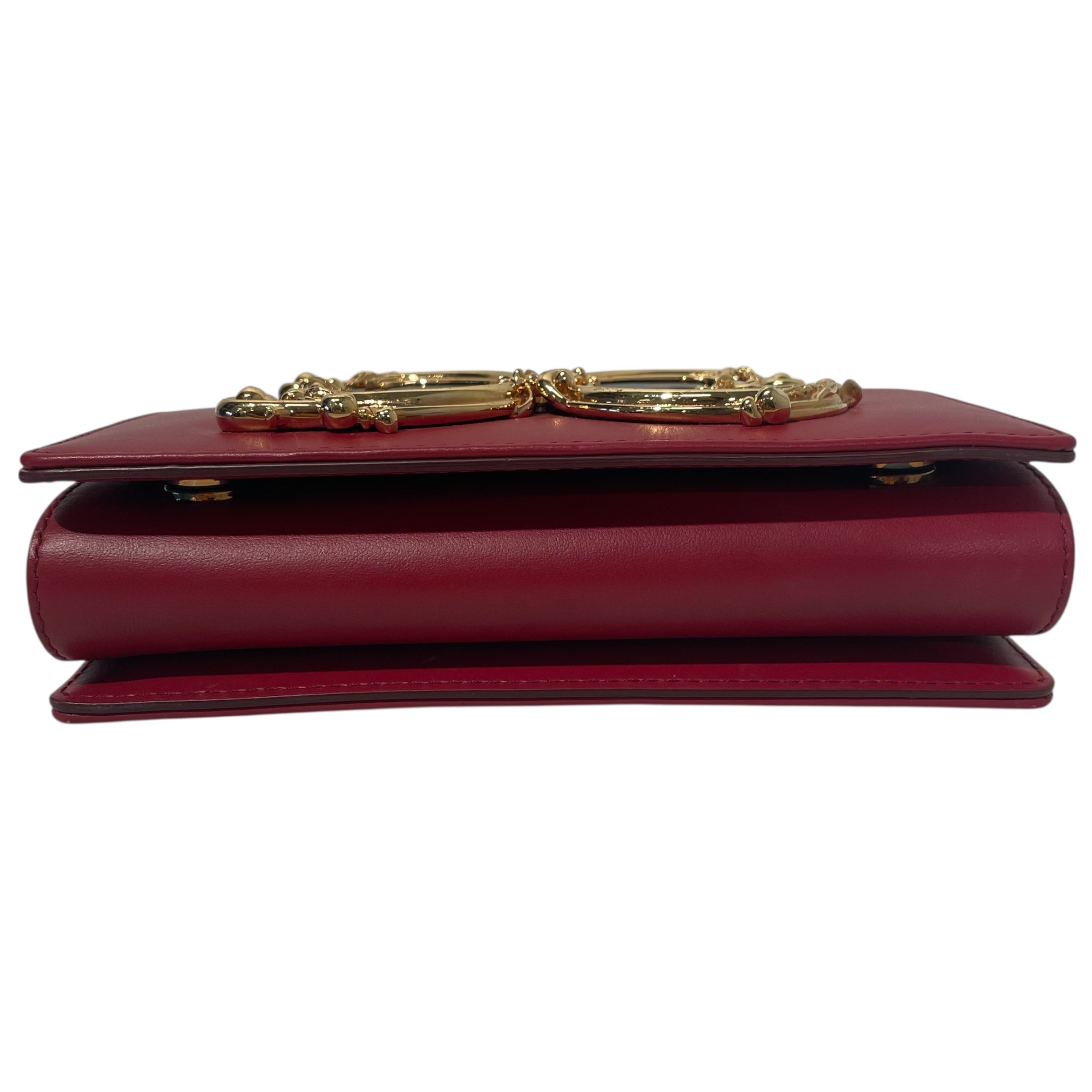 DOLCE&GABBANA/Cross Body Bag/Leather/RED/ view 5