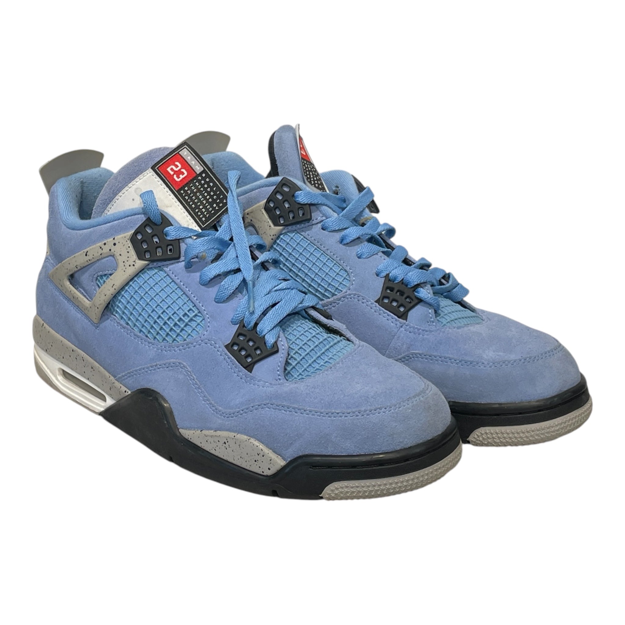 NIKE/AIR JORDAN 4 RETRO/Hi-Sneakers/US 12/Suede/BLU/CT8527-400 view 1
