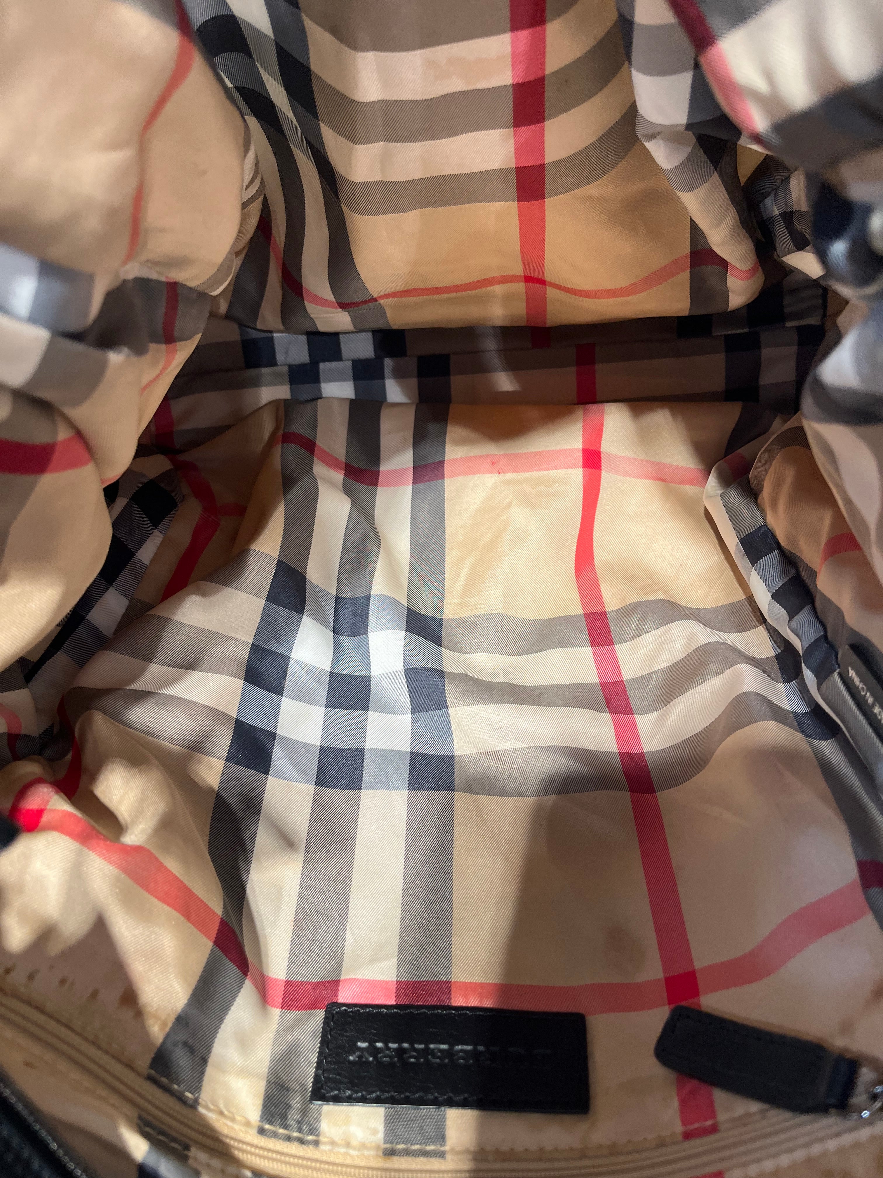 BURBERRY/Tote Bag/Nylon/KHK/Buckleigh view 6