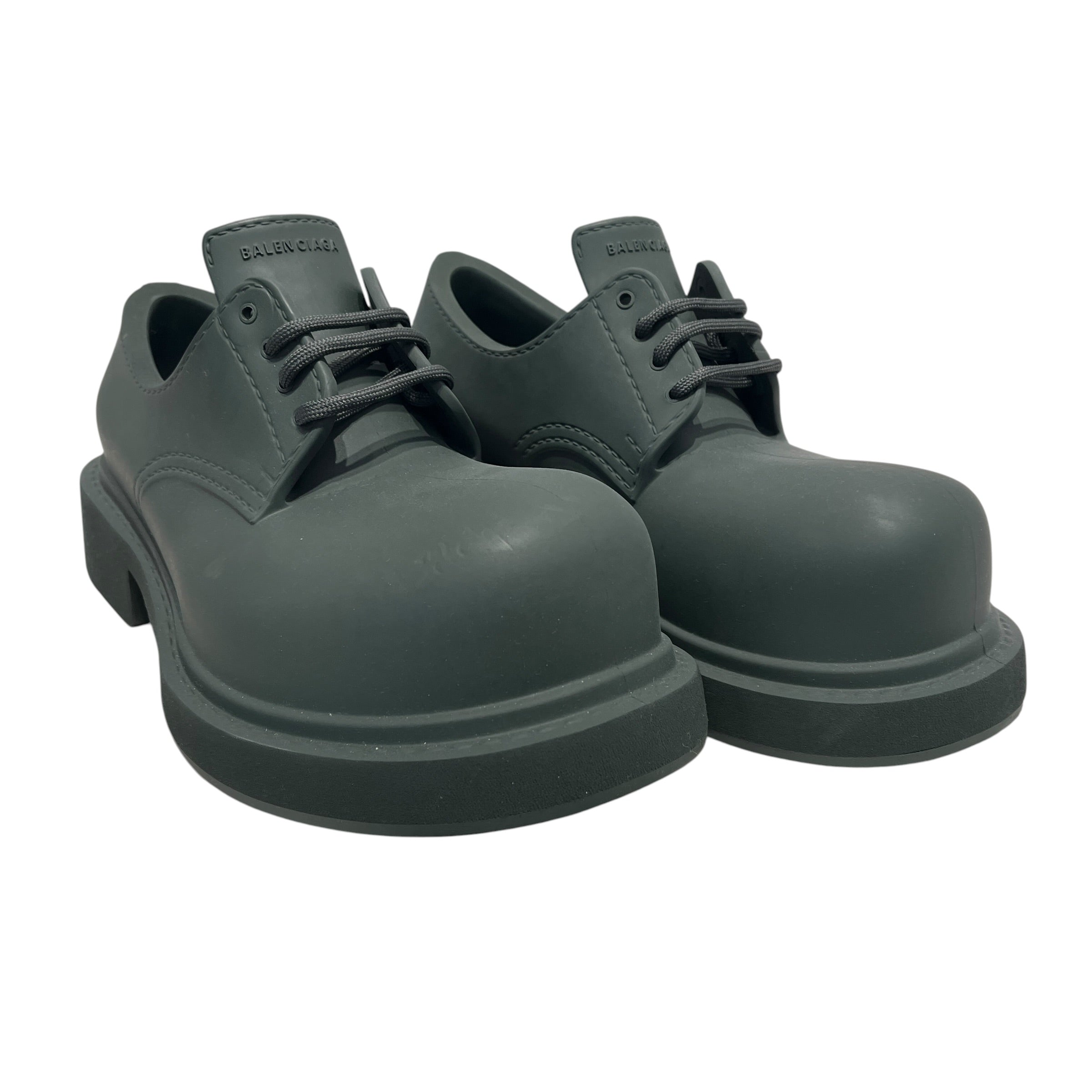 BALENCIAGA/Dress Shoes/EU 39/GRN/STEROID DERBY view 1