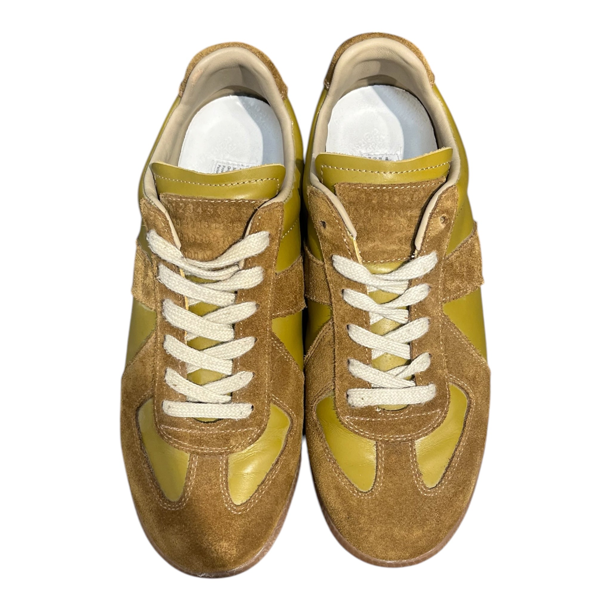 Maison Margiela/Low-Sneakers/EU 40/Leather/YEL/REPLICA LOW GAT view 6