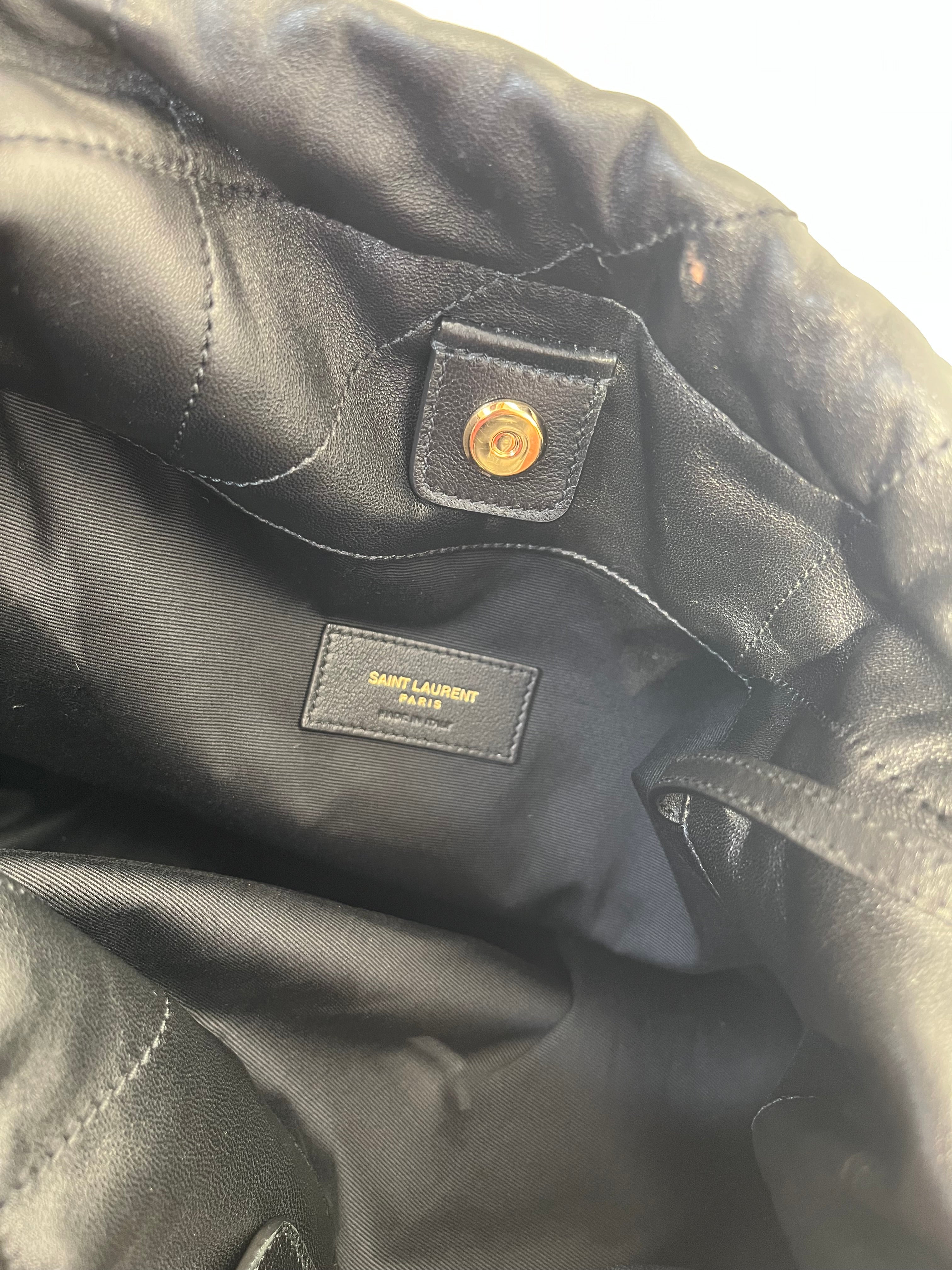 SAINT LAURENT/Pouch/Leather/BLK/Jamie 4.3 view 8