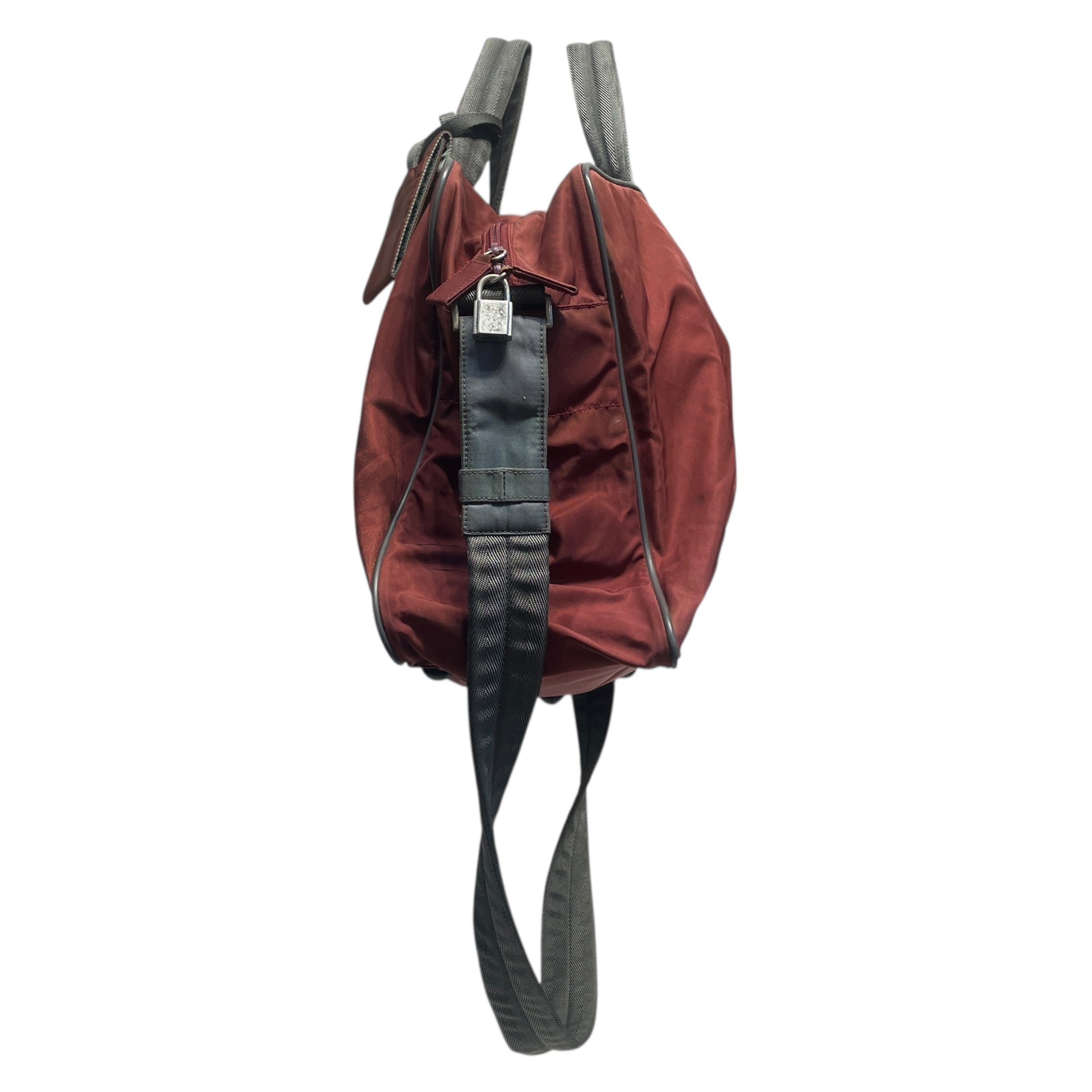 PRADA/Cross Body Bag/Nylon/BRD/RED BOX PRADA view 3