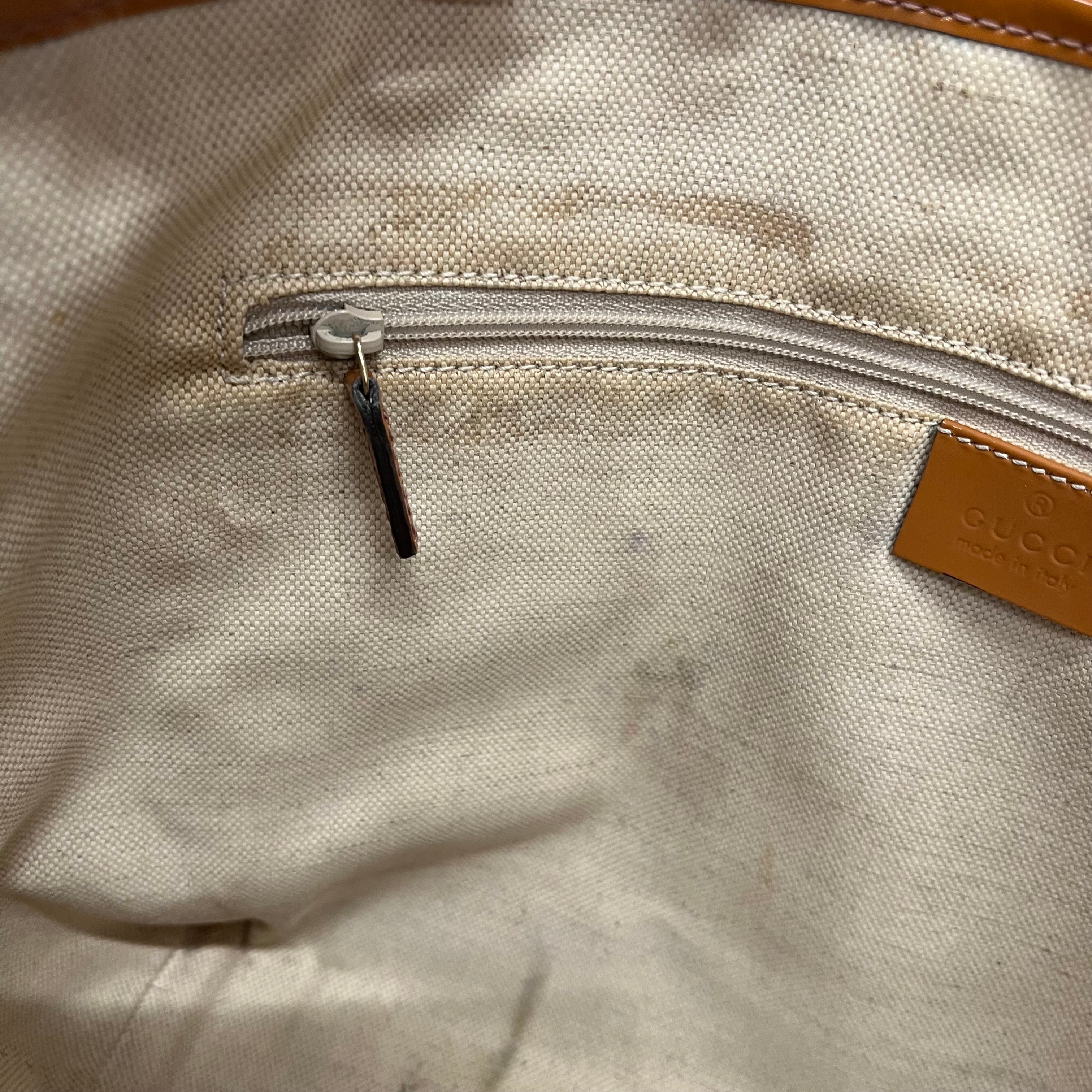 GUCCI/Tote Bag/Monogram/BRW/GG Canvas Jolie view 10