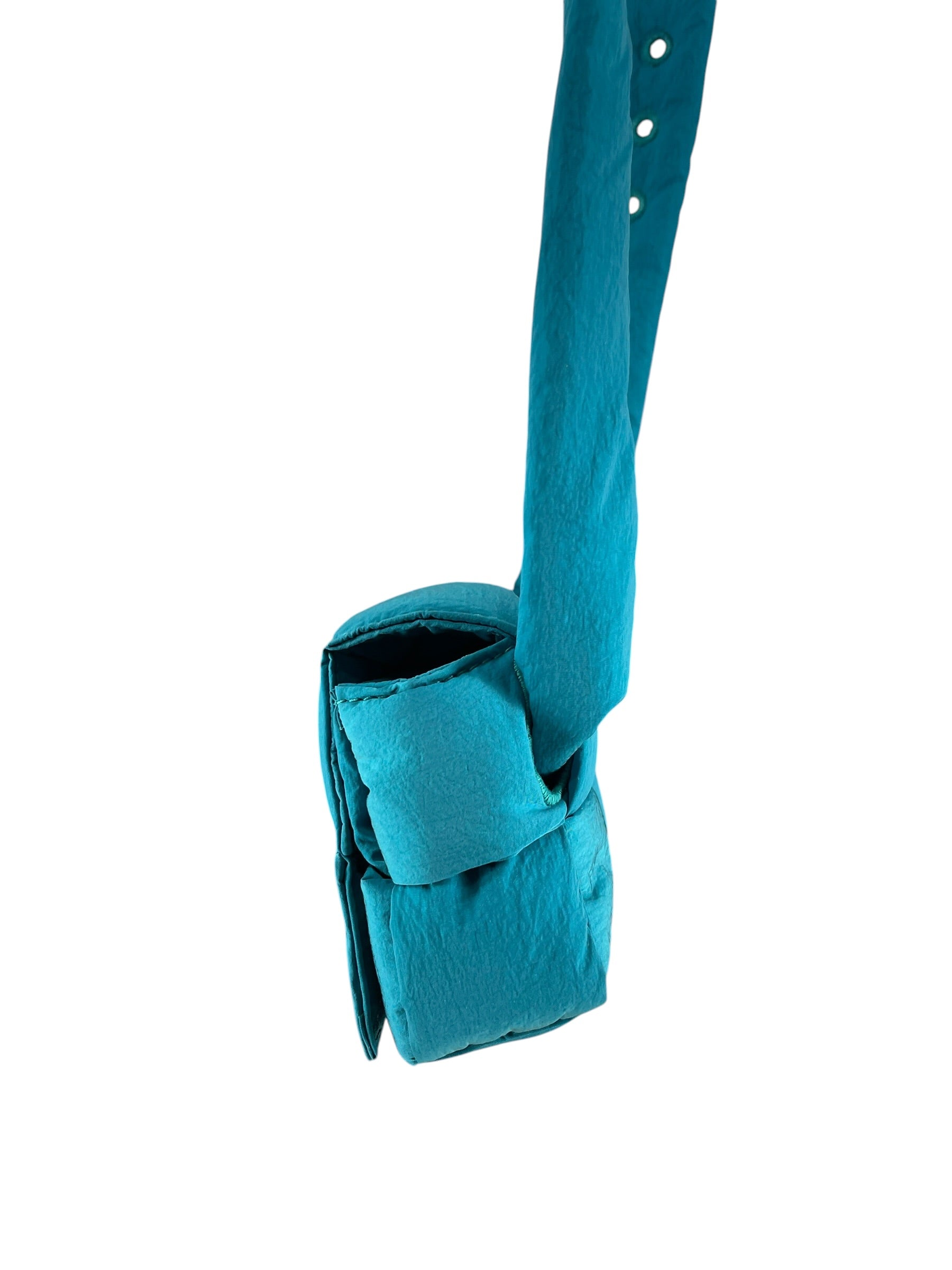 BOTTEGA VENETA/Bag/Nylon/BLU/CASSETTE MARSUPIO BLU BAG view 5