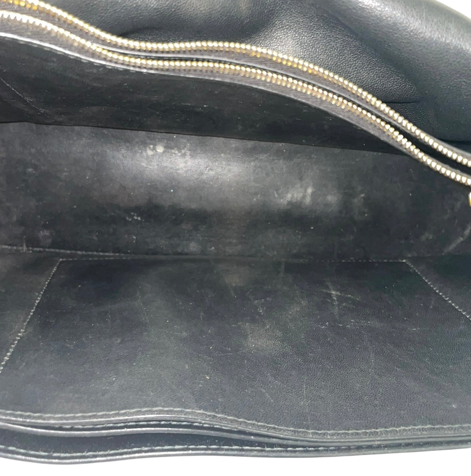 BALENCIAGA/Bag/Leather/BLK/crushed leather view 3