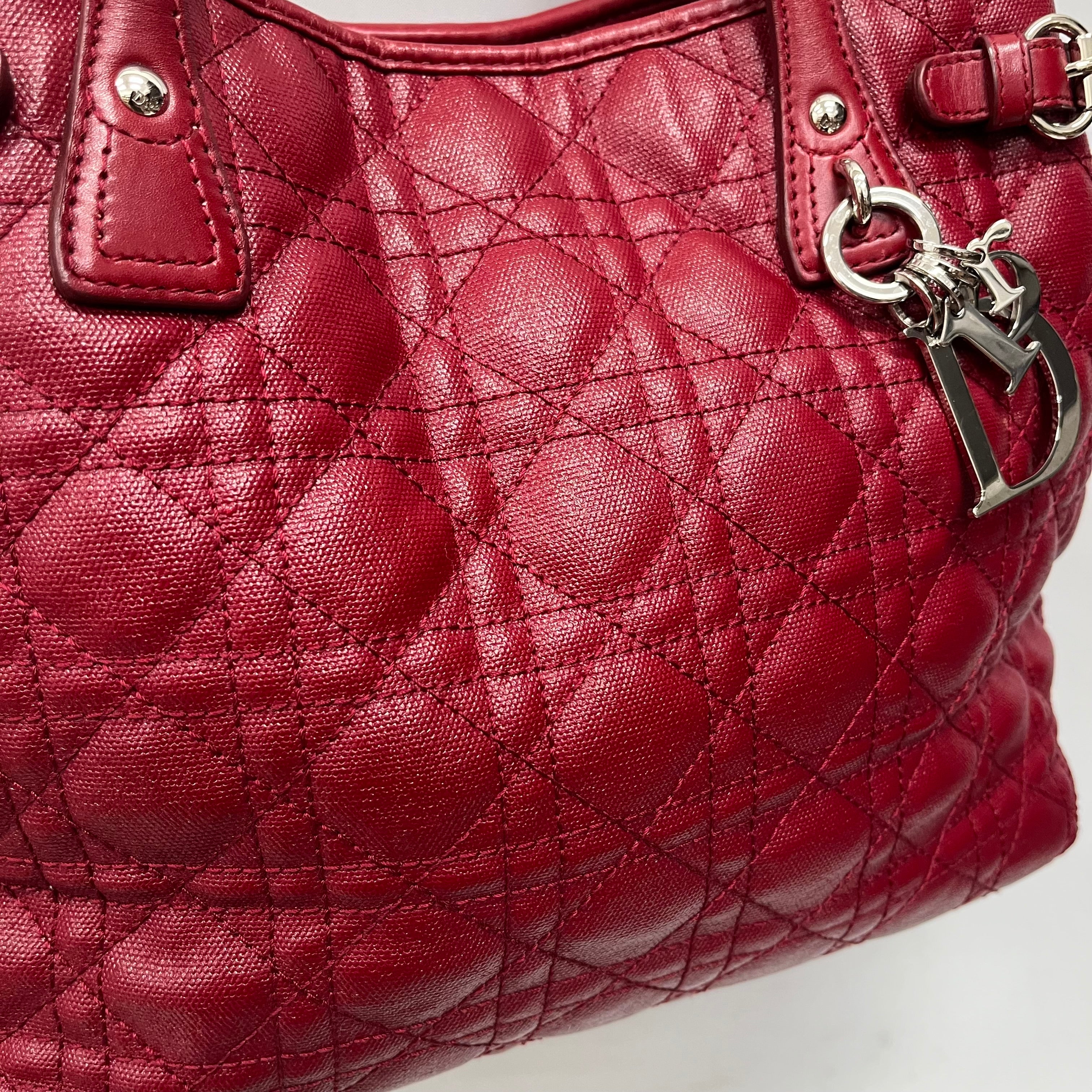 Christian Dior/Hand Bag/Leather/RED/ view 6