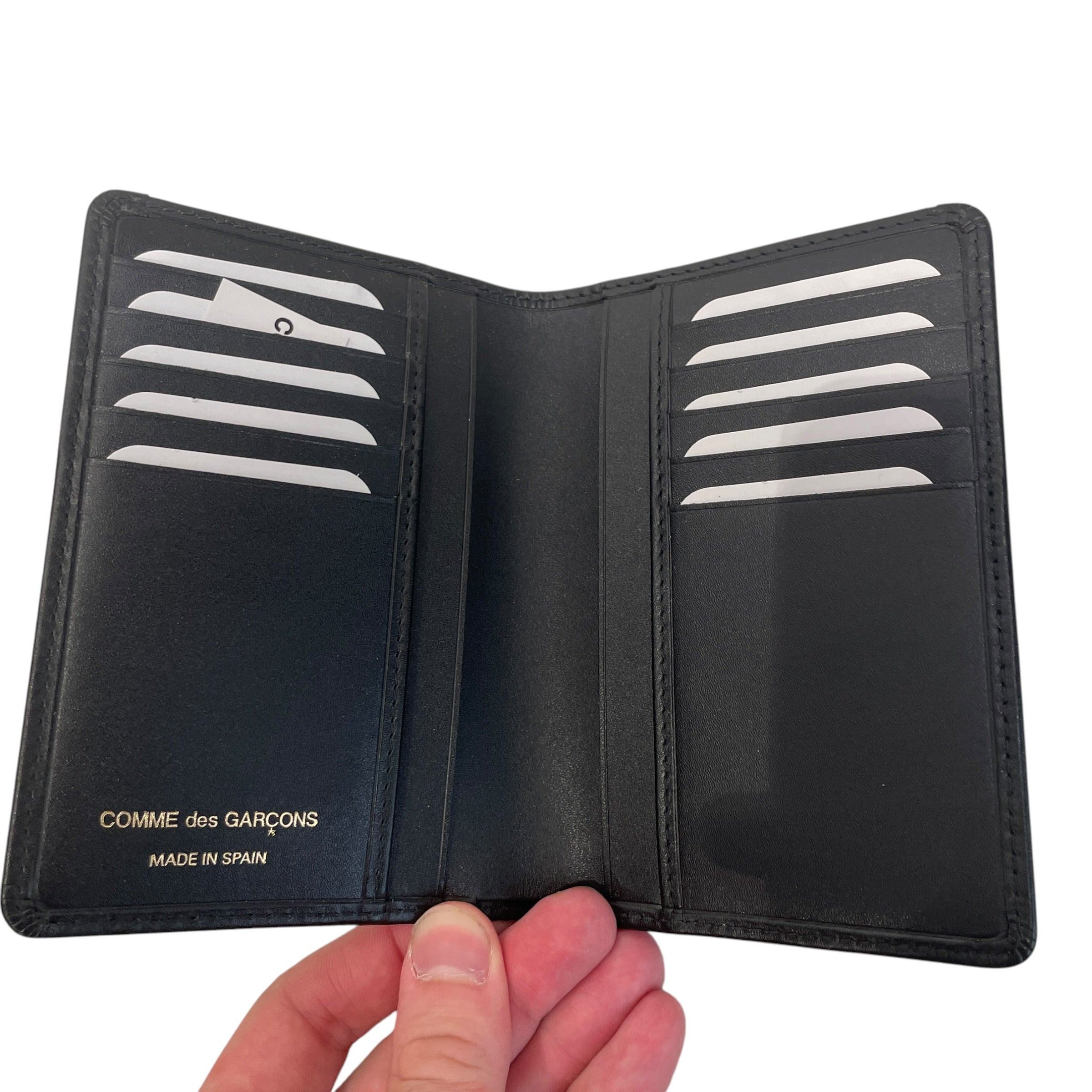 COMME des GARCONS/Wallet/Monogram/Leather/BLK/LETTER MONOGRAM view 4