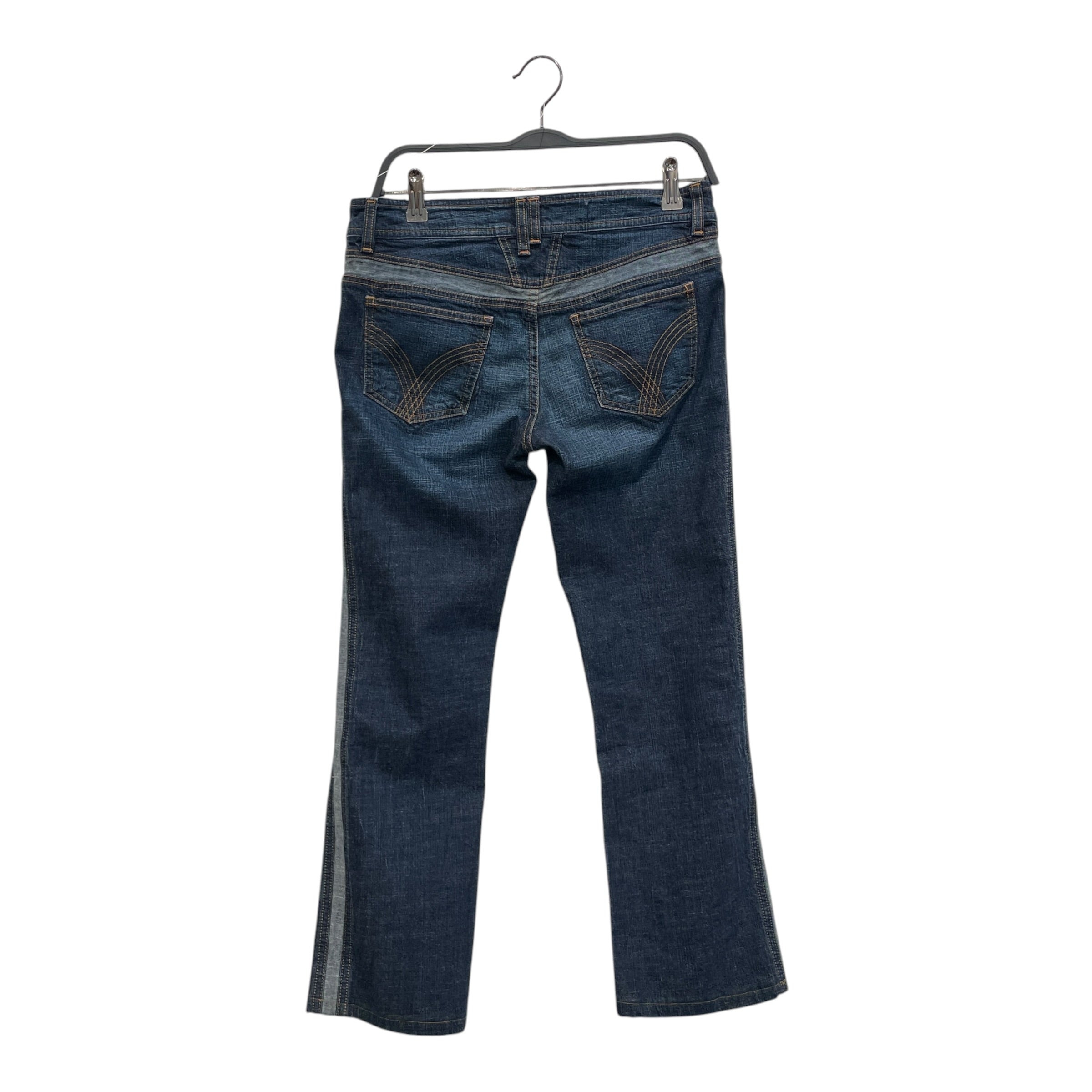 D&G/Sarouel Pants/28/Stripe/Cotton/BLU/LIGHT STRIPE DOWN SIDE view 2
