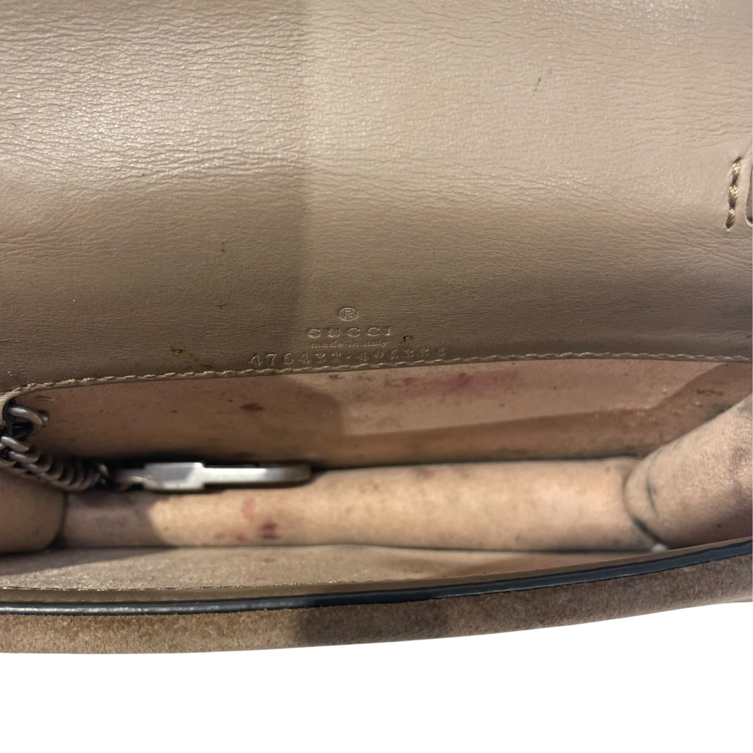 GUCCI/Cross Body Bag/Monogram/Leather/BRW/DIONYSUS GG SUPER MINI BAG view 4