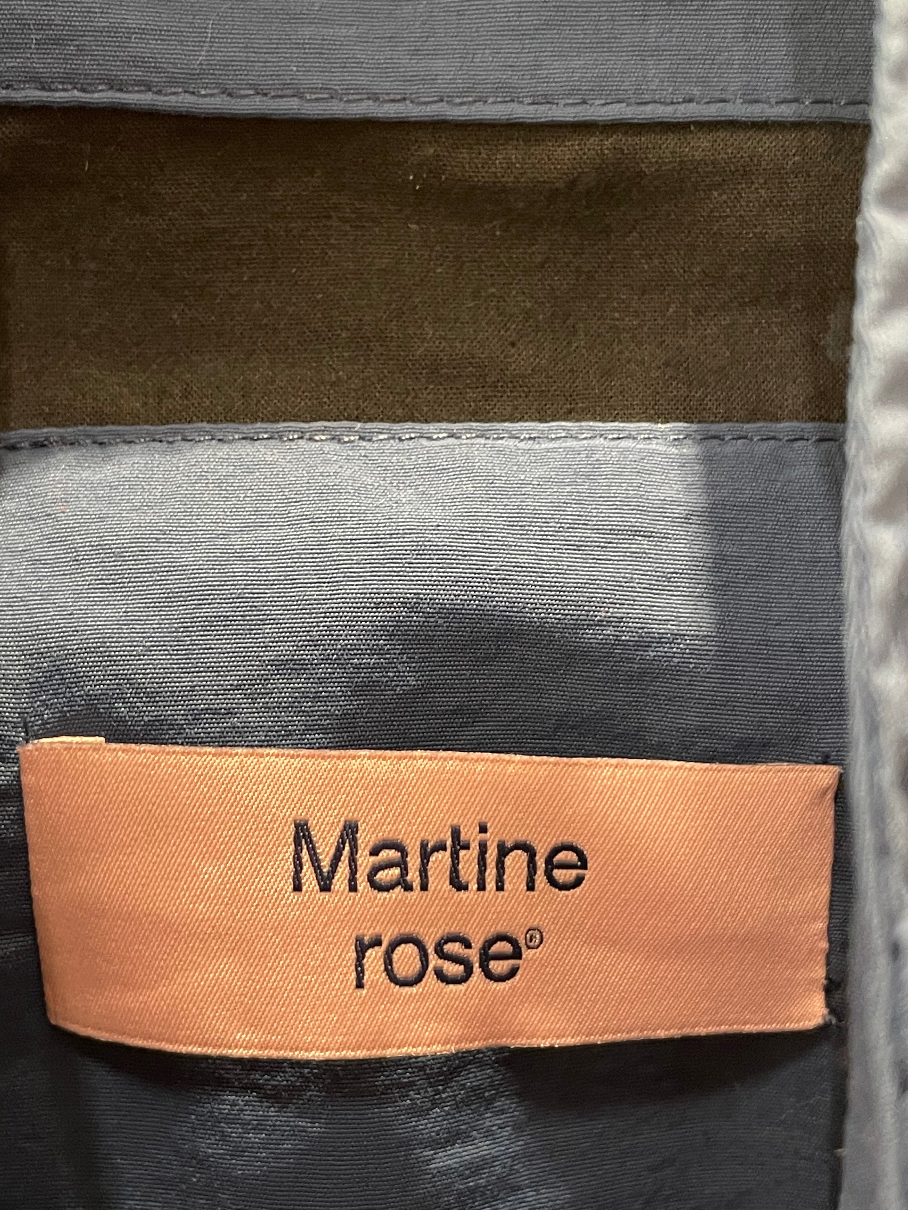 MARTINE ROSE/Windbreaker/M/Cotton/IVR/ view 3
