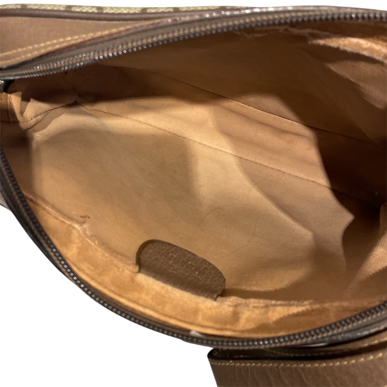 GUCCI/Clutch Bag/Monogram/Leather/BRW/GG SUPREME CLUTCH BAG view 4