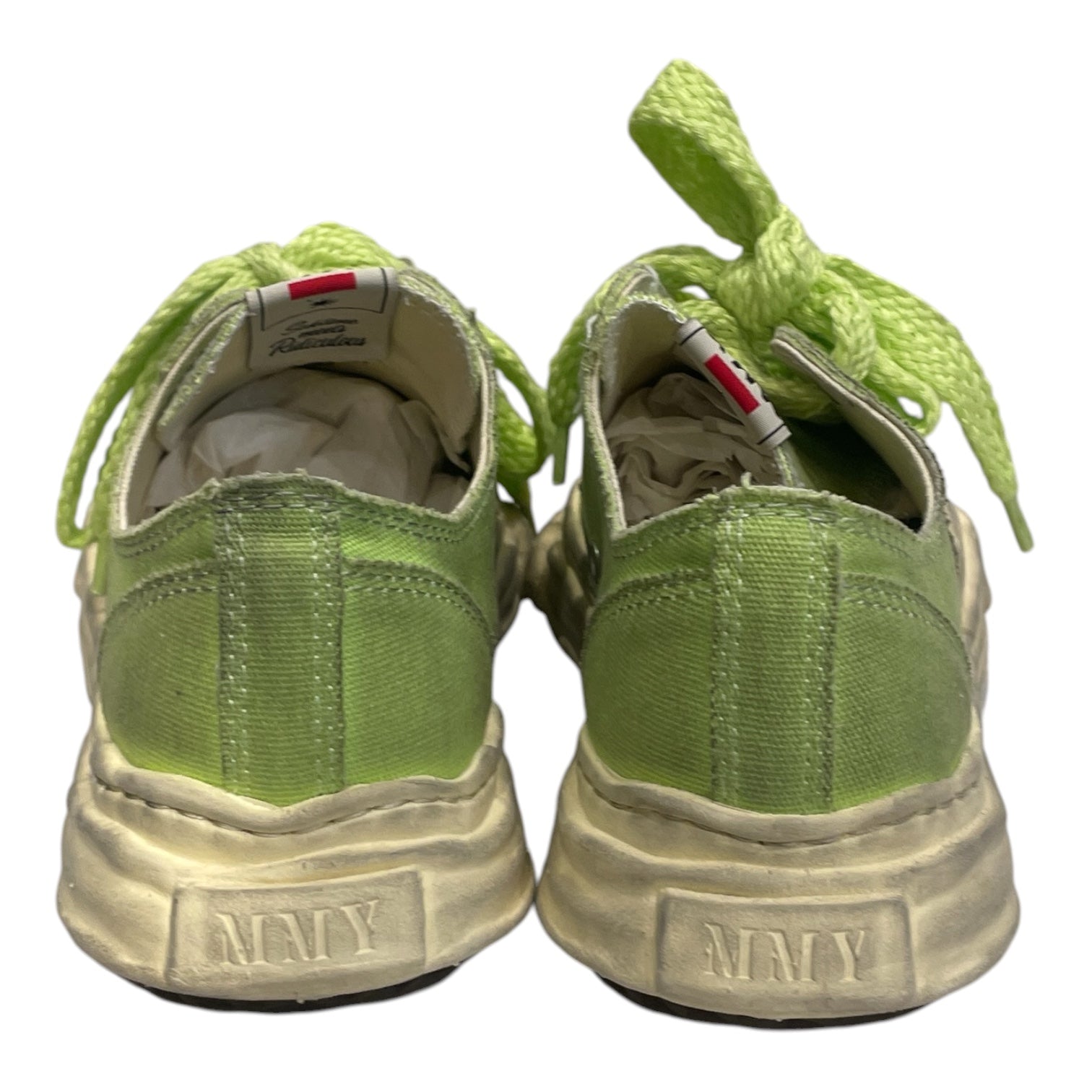 MIHARA YASUHIRO/Low-Sneakers/EU 42/Cotton/GRN/MOLDED SOLE SNEAKER view 3