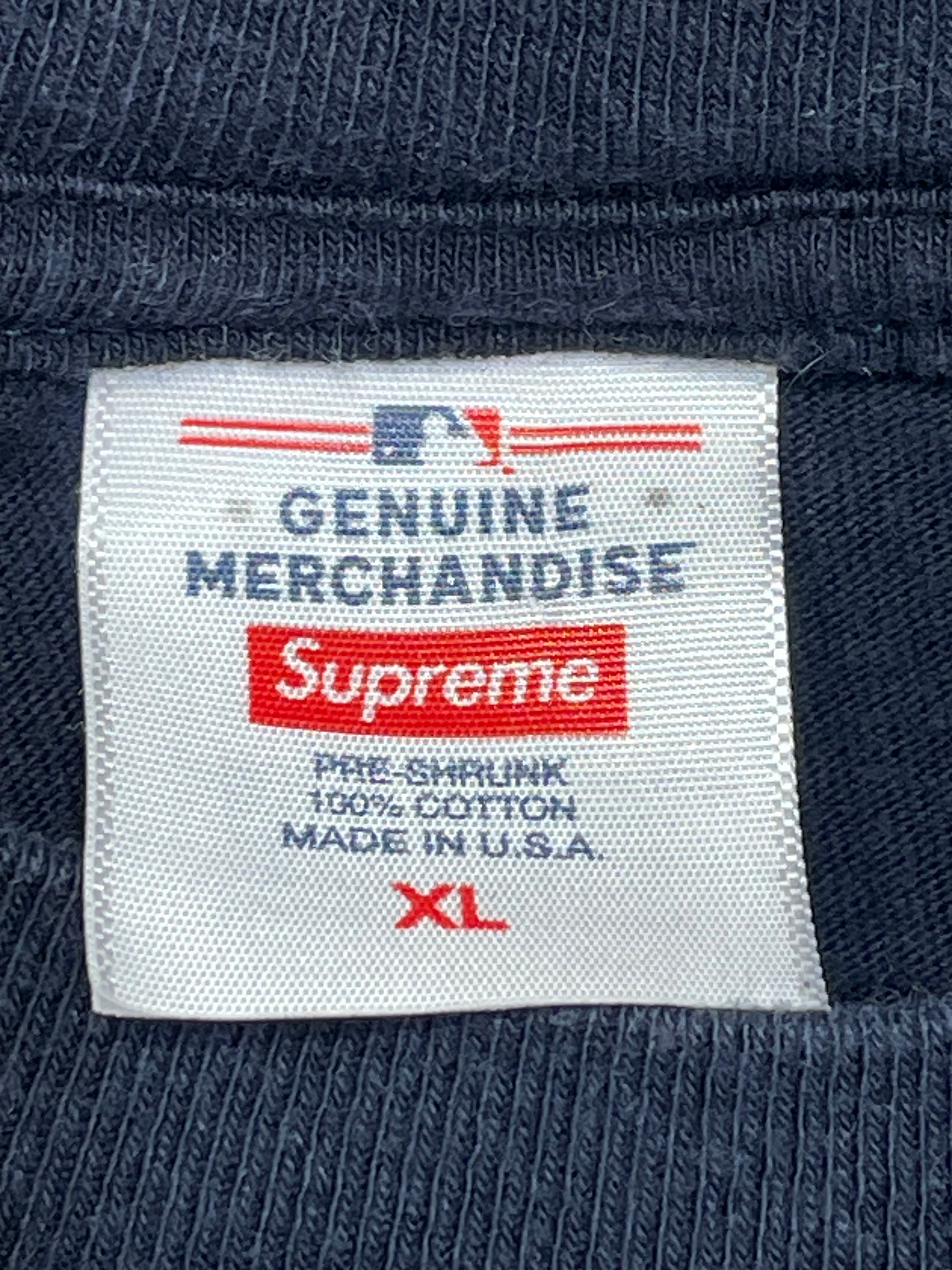Supreme.La.La./MLB/T-Shirt/XL/Cotton/NVY/GIANTS view 3