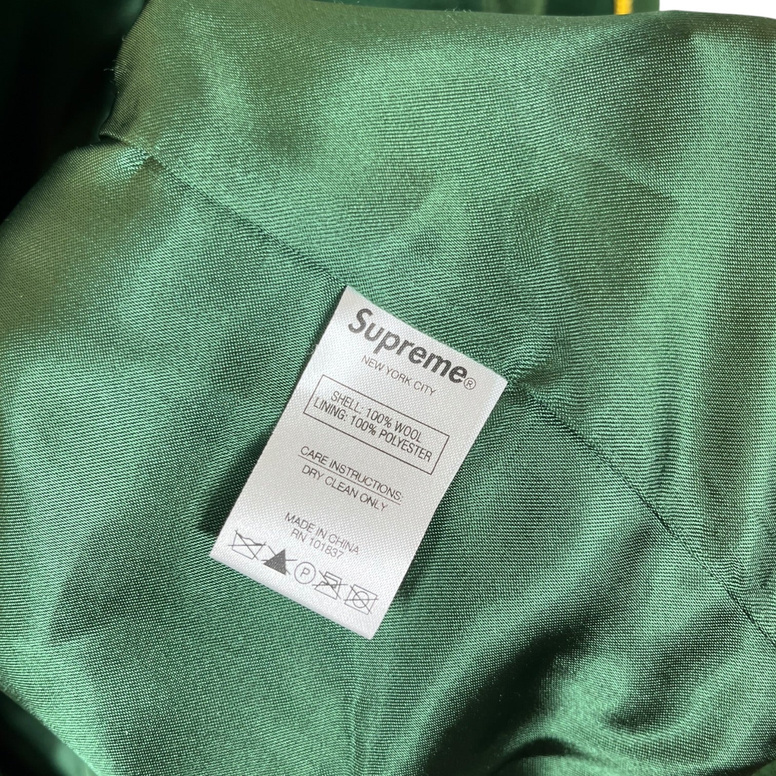 Supreme/Jacket/M/Wool/GRN/SS21 Jamie Reid view 4