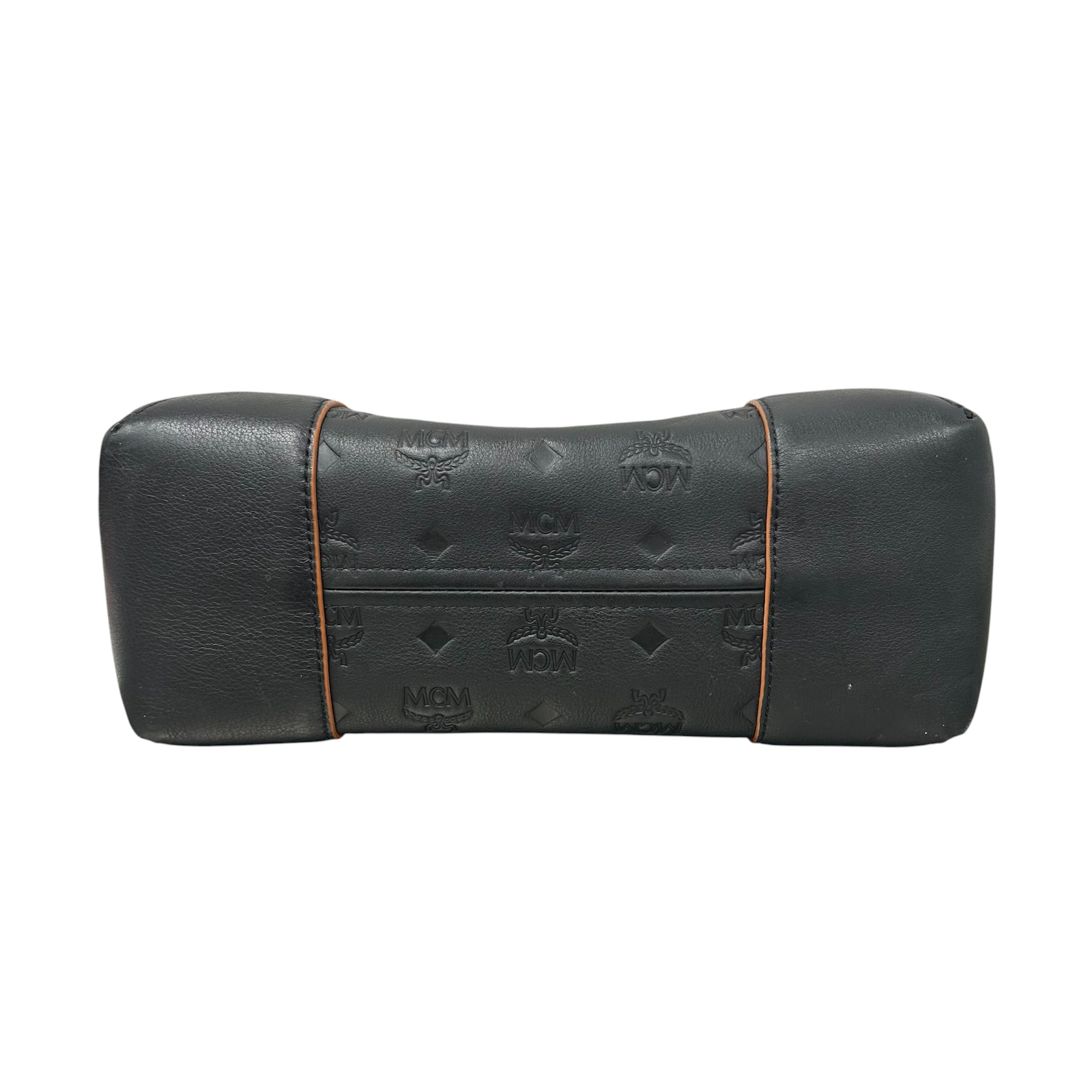 MCM/Bag/Monogram/Leather/BLK/Klara hobo Bag view 3