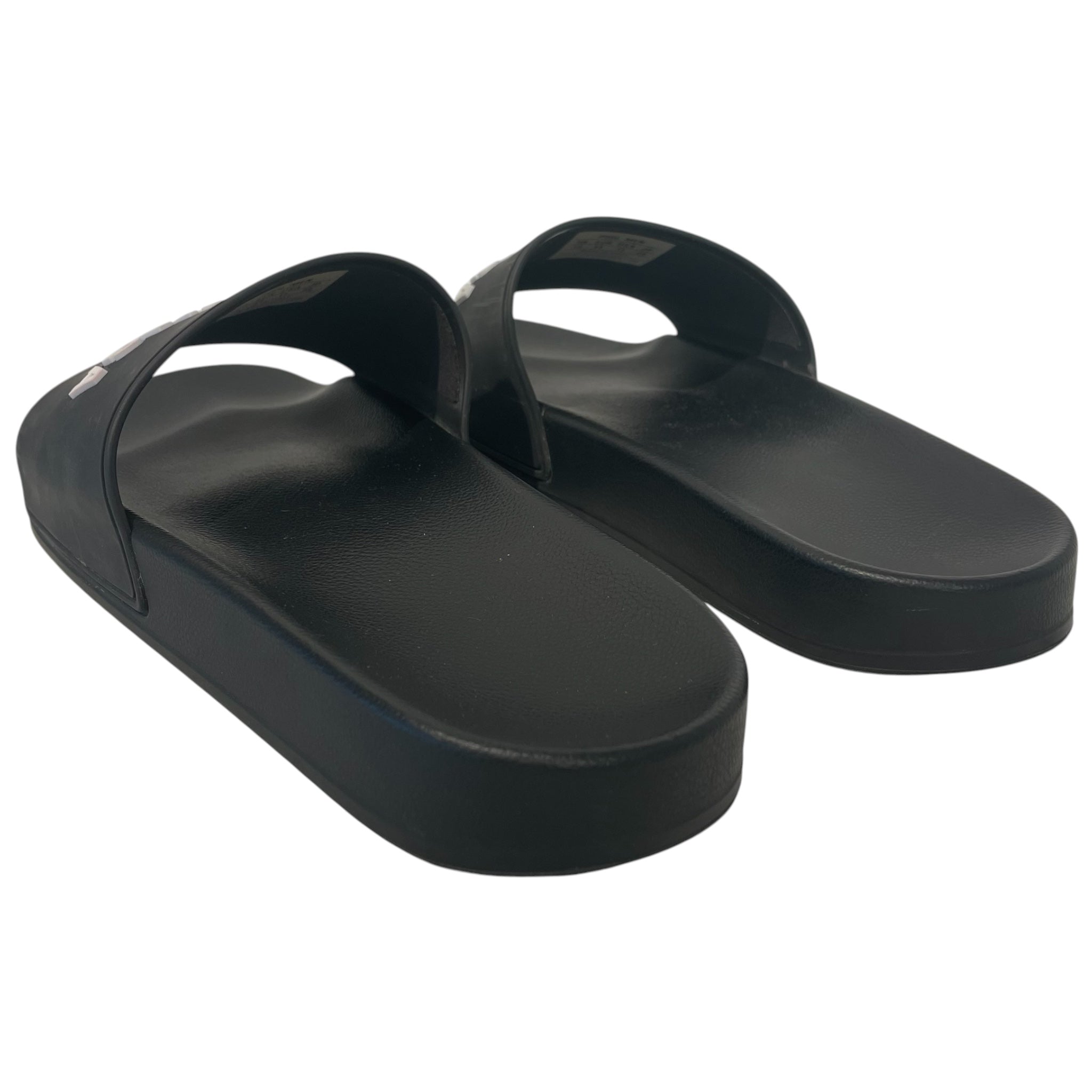 BALENCIAGA/Sandals/US 11/BLK/pool men slides view 2