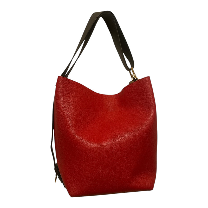 GIVENCHY/Hand Bag/OS/Leather/RED/2018 GV med bucket bag