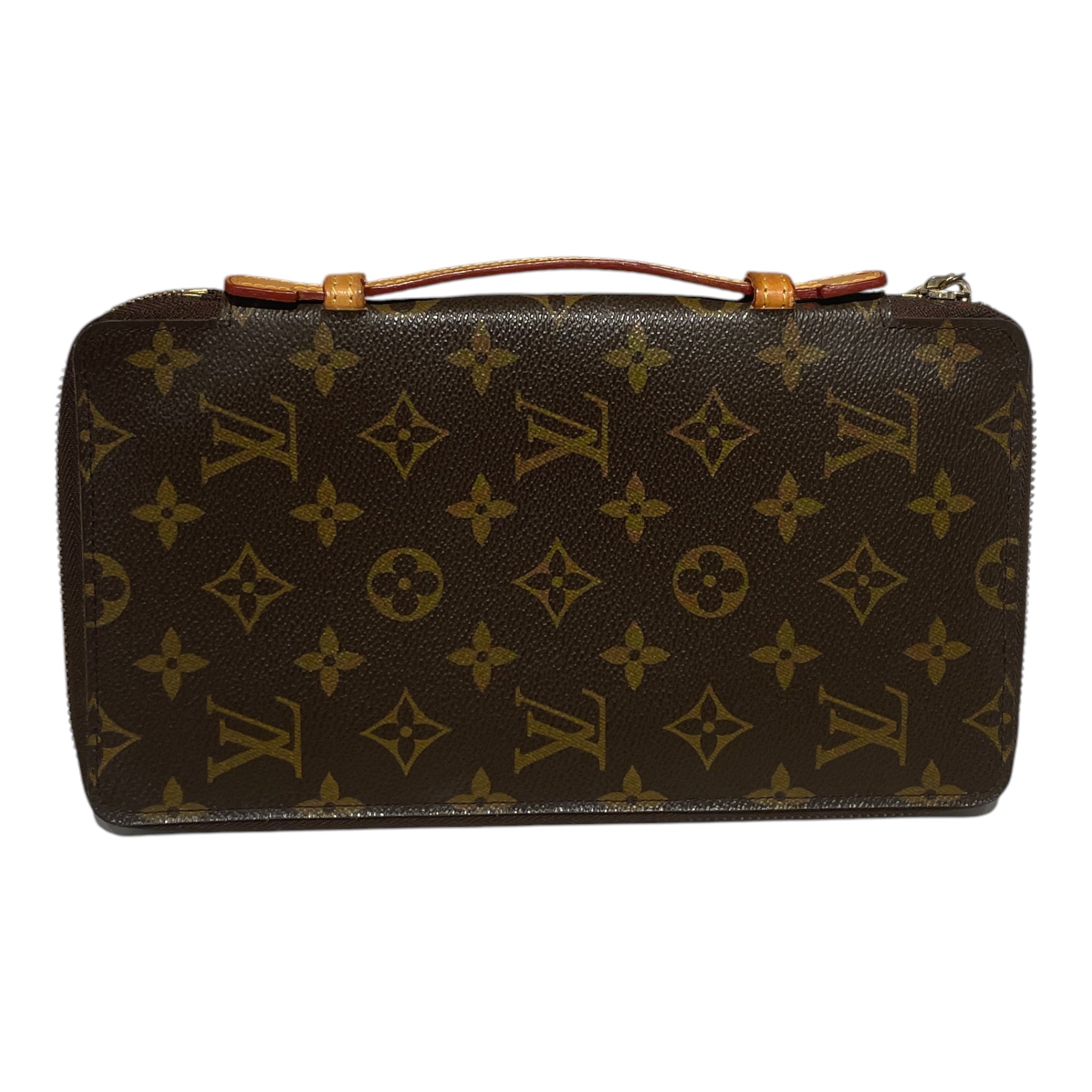 LOUIS VUITTON/Long Wallet/Monogram/Leather/BRW/L's/ORGANIZER DE VOYAGE view 1