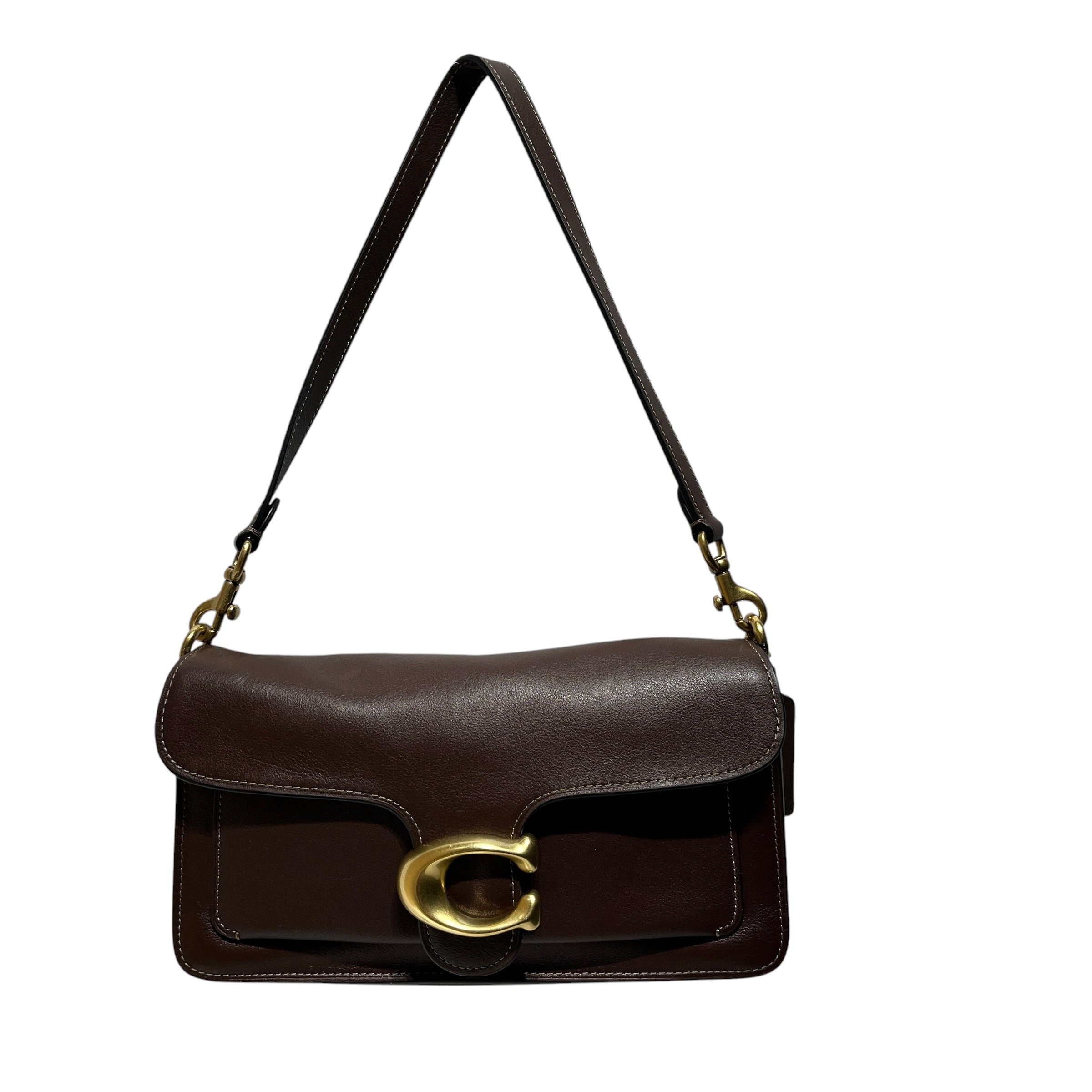 COACH/Bag/Leather/BRW/tabby crossbody view 1