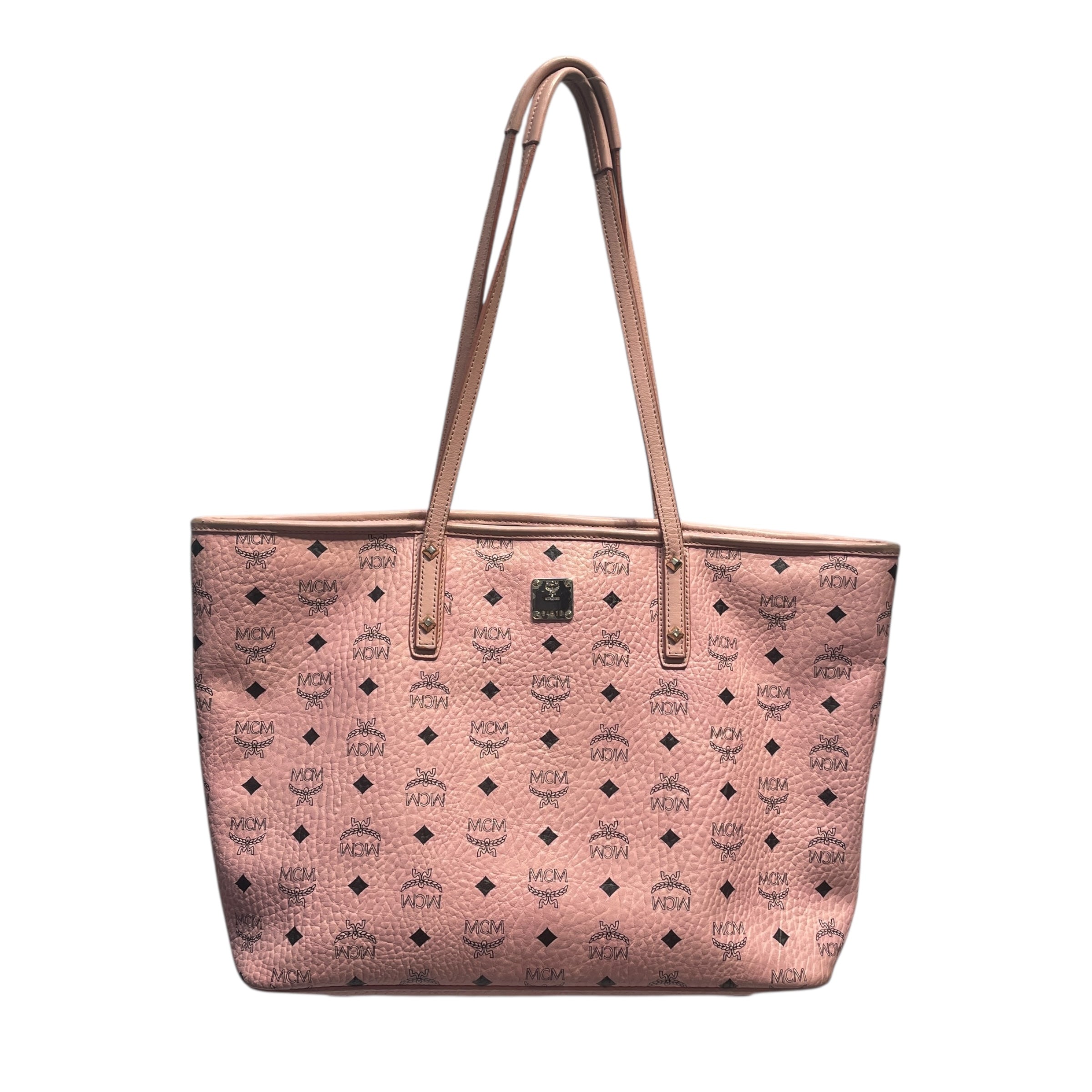 MCM/Bag/Monogram/Faux Leather/PNK/ view 1