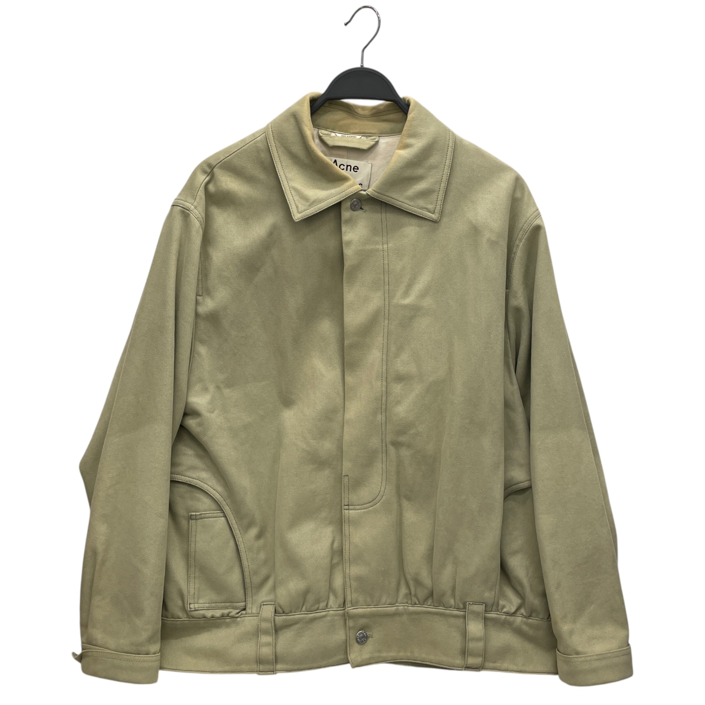 Acne Studios/Coat/Cotton/GRN/MADE IN ROMANIA view 1