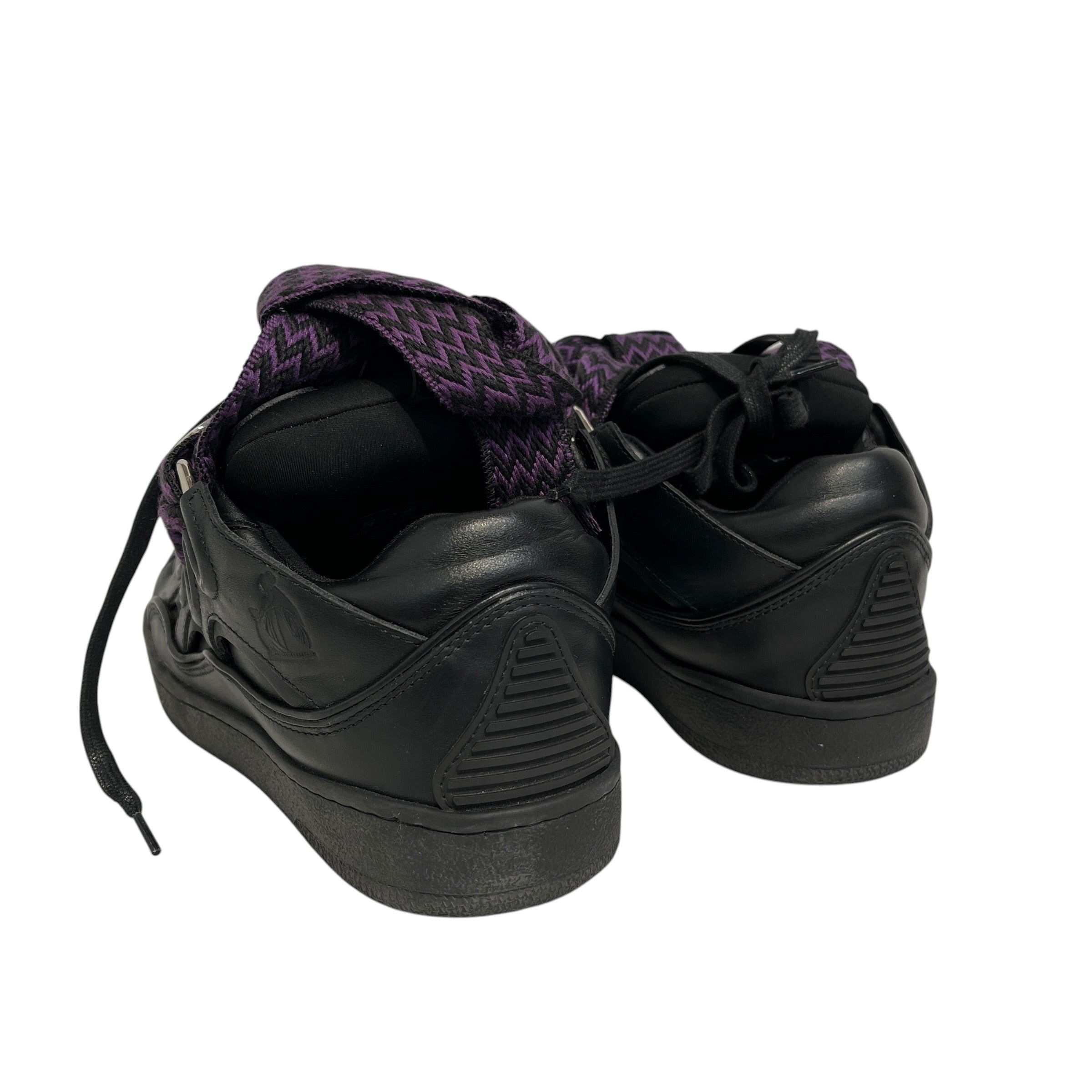 LANVIN/Low-Sneakers/EU 39/Leather/BLK/Future Collab view 2