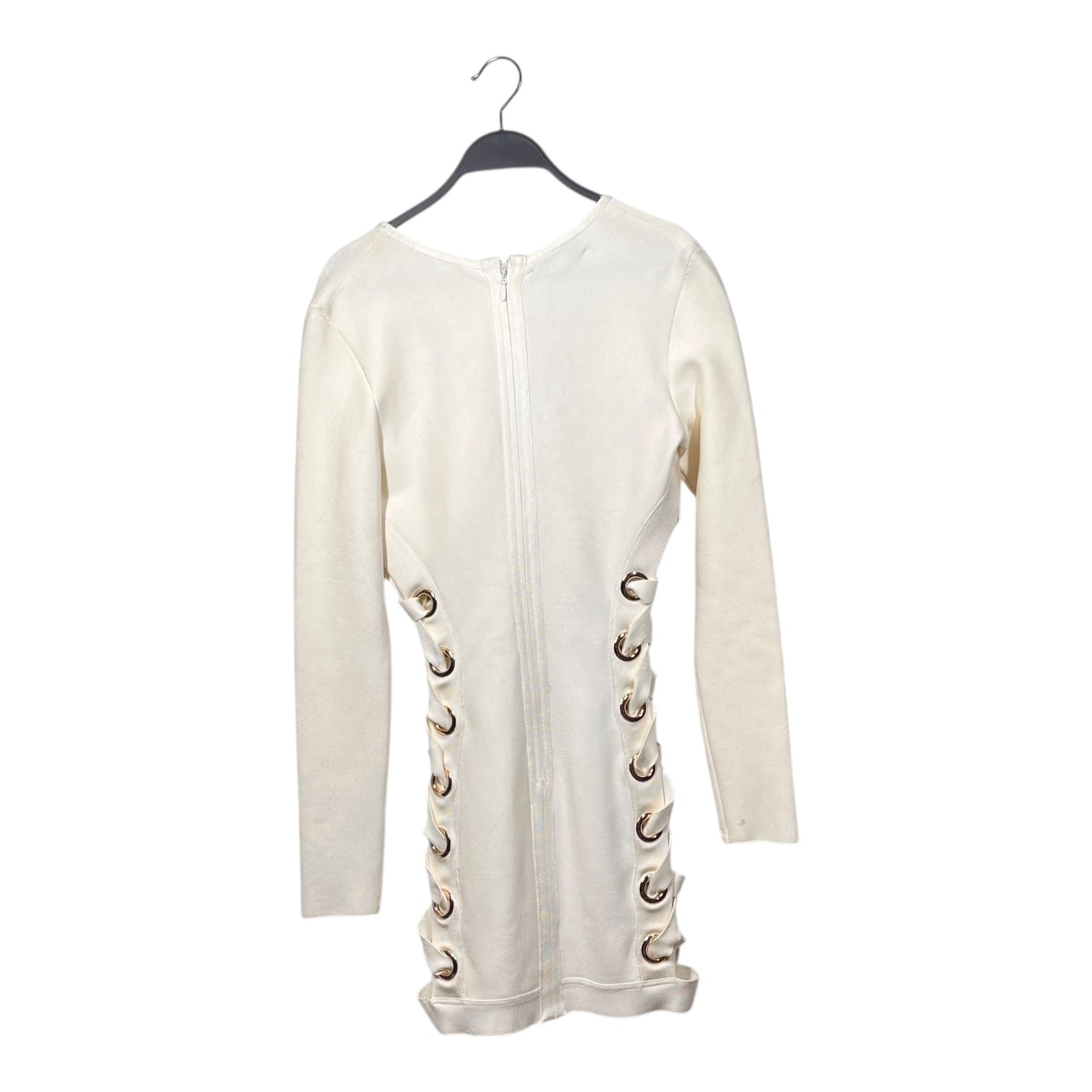House of CB/LS Dress/S/Rayon/CRM/Bandage Eyelet Dress view 2