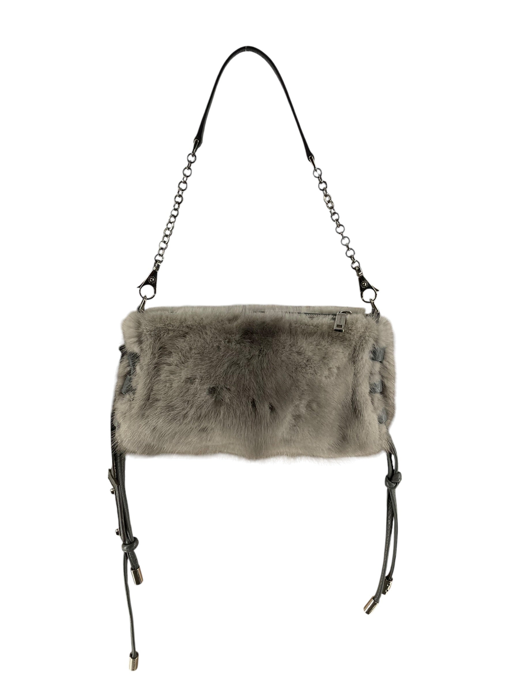 DOLCE&GABBANA/Bag/Fur/GRY/D&G GRY FUR BAG view 3