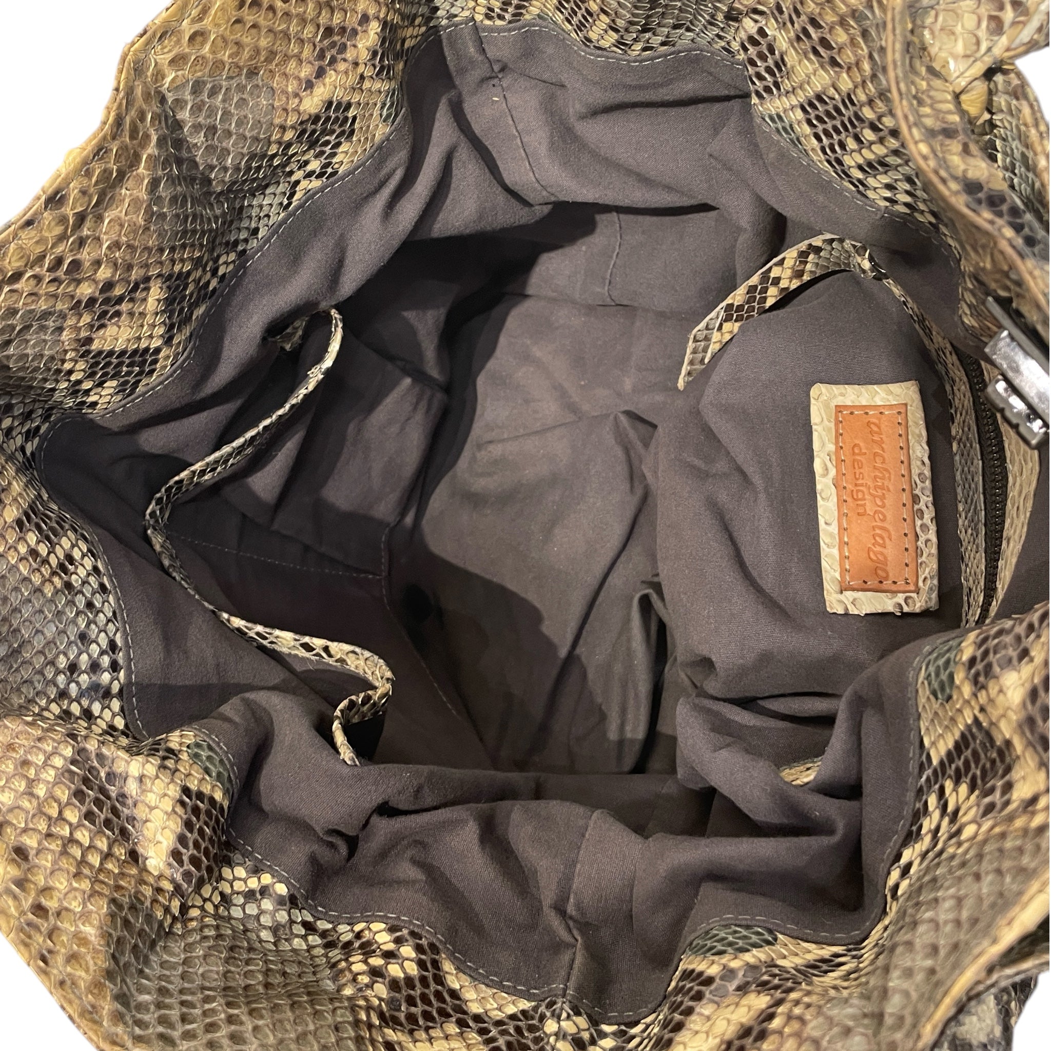 archipelago design/Hand Bag/Animal Pattern/GRN/ view 5