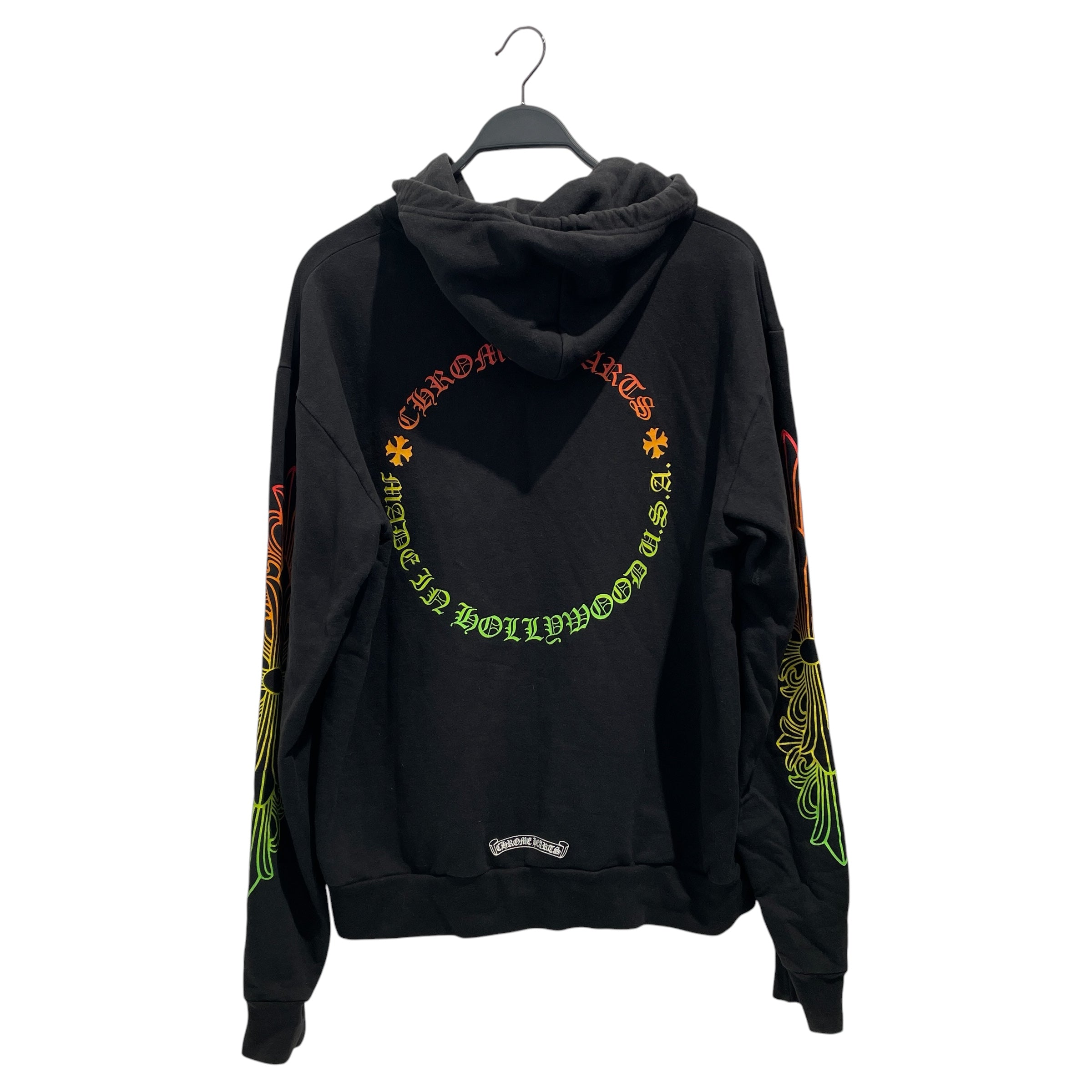 CHROME HEARTS/Hoodie/S/Cotton/BLK/ view 2