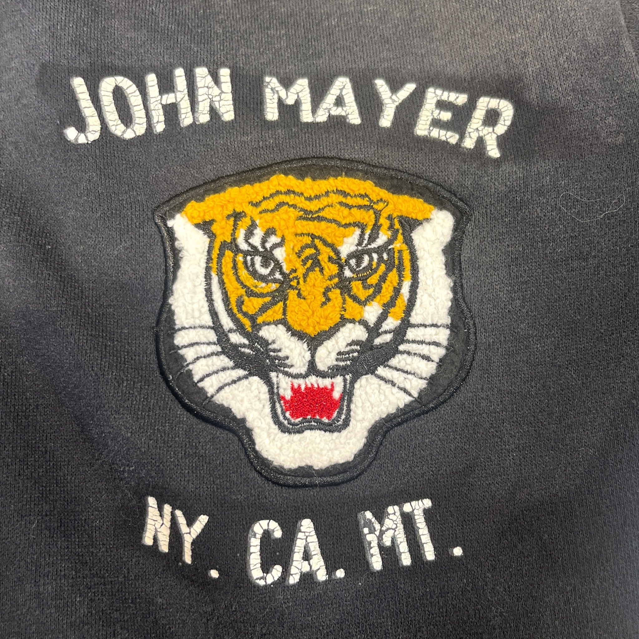 John Mayer Official Issue/Zip Up Hoodie/S/Cotton/BLK/ view 5