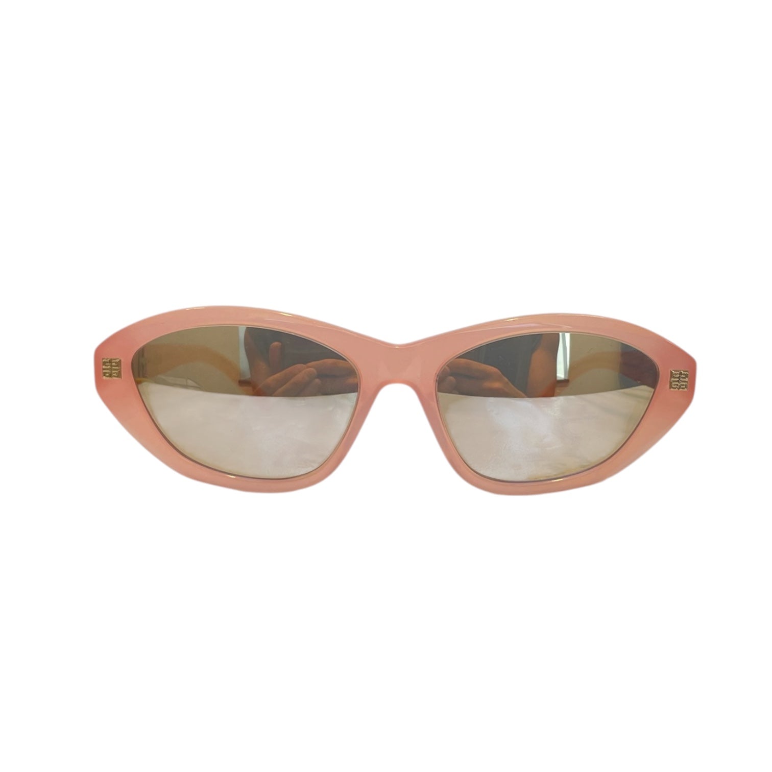 GIVENCHY/Sunglasses/Plastic/PNK/SEE THROUGH, SPARKLE view 1