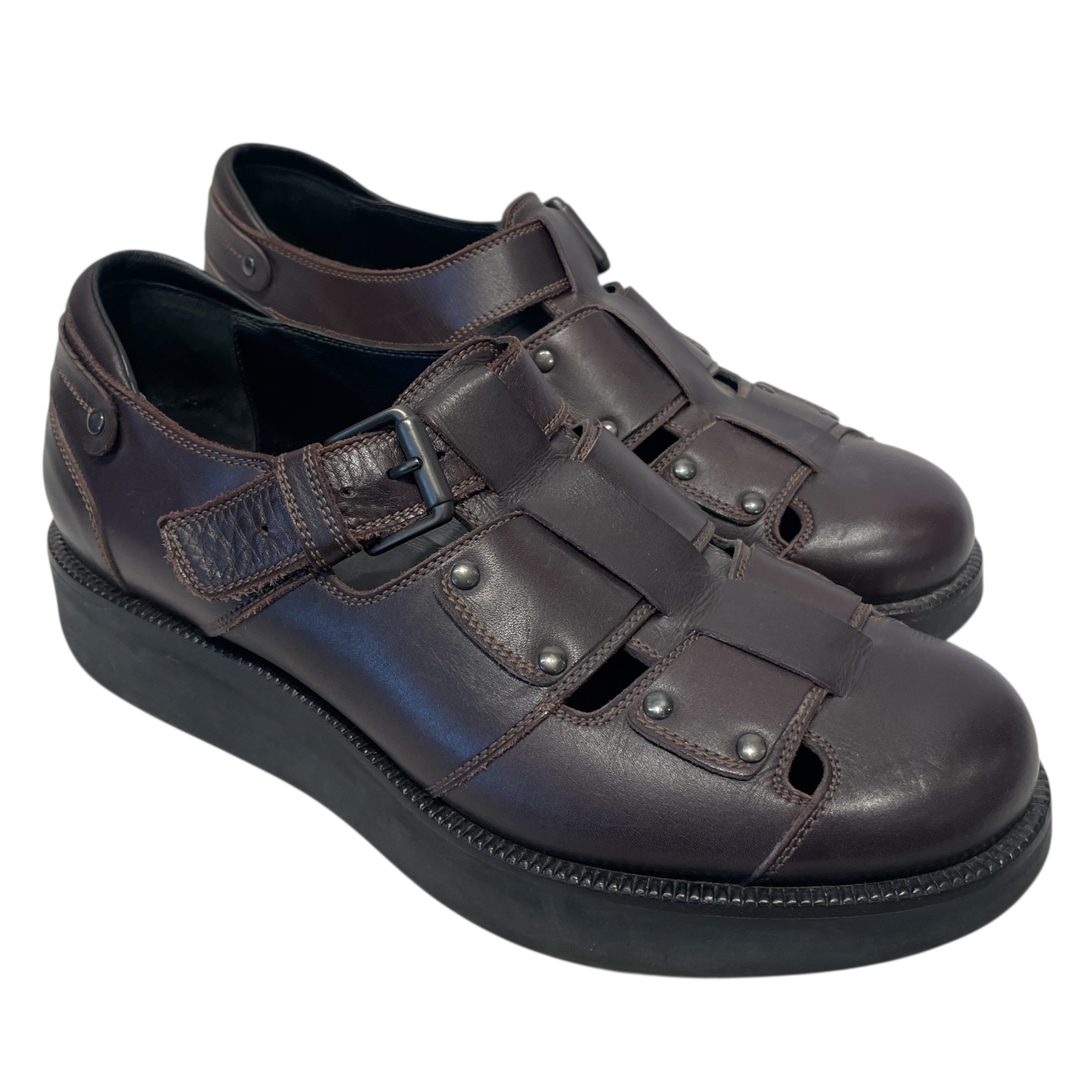BOTTEGA VENETA/Loafers/EU 42.5/Leather/BRW/ view 1