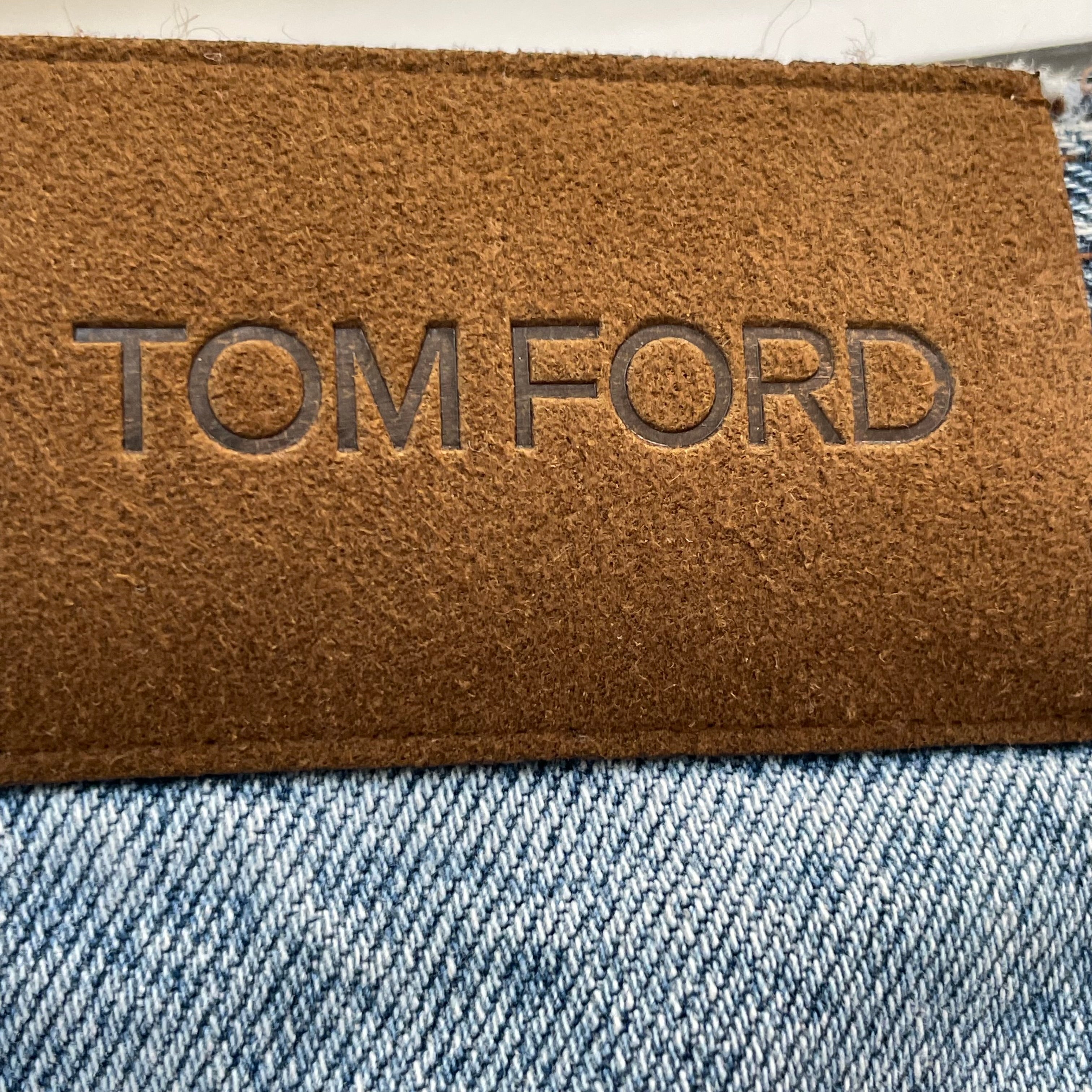 TOM FORD/Shorts/27/Denim/BLU/GLD HARDWARE view 4