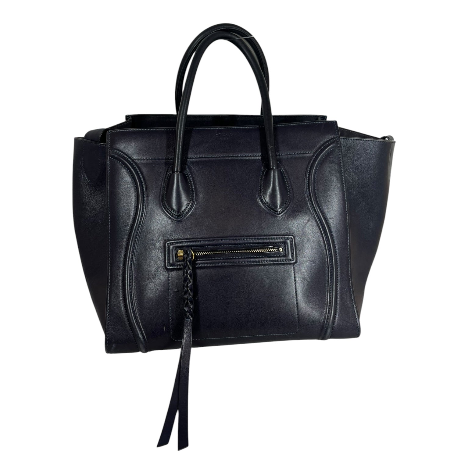 CELINE/Tote Bag/Leather/BLK/PHANTOM BAG view 1