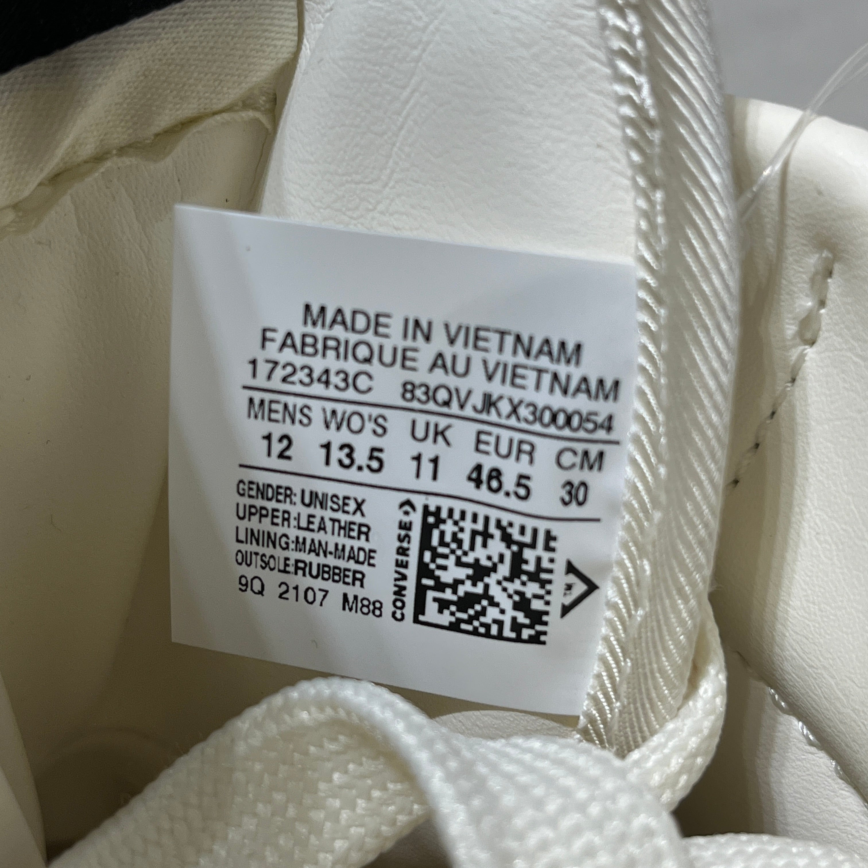 RICK OWENS DRKSHDW/Hi-Sneakers/US 12/Leather/WHT/platform star view 5